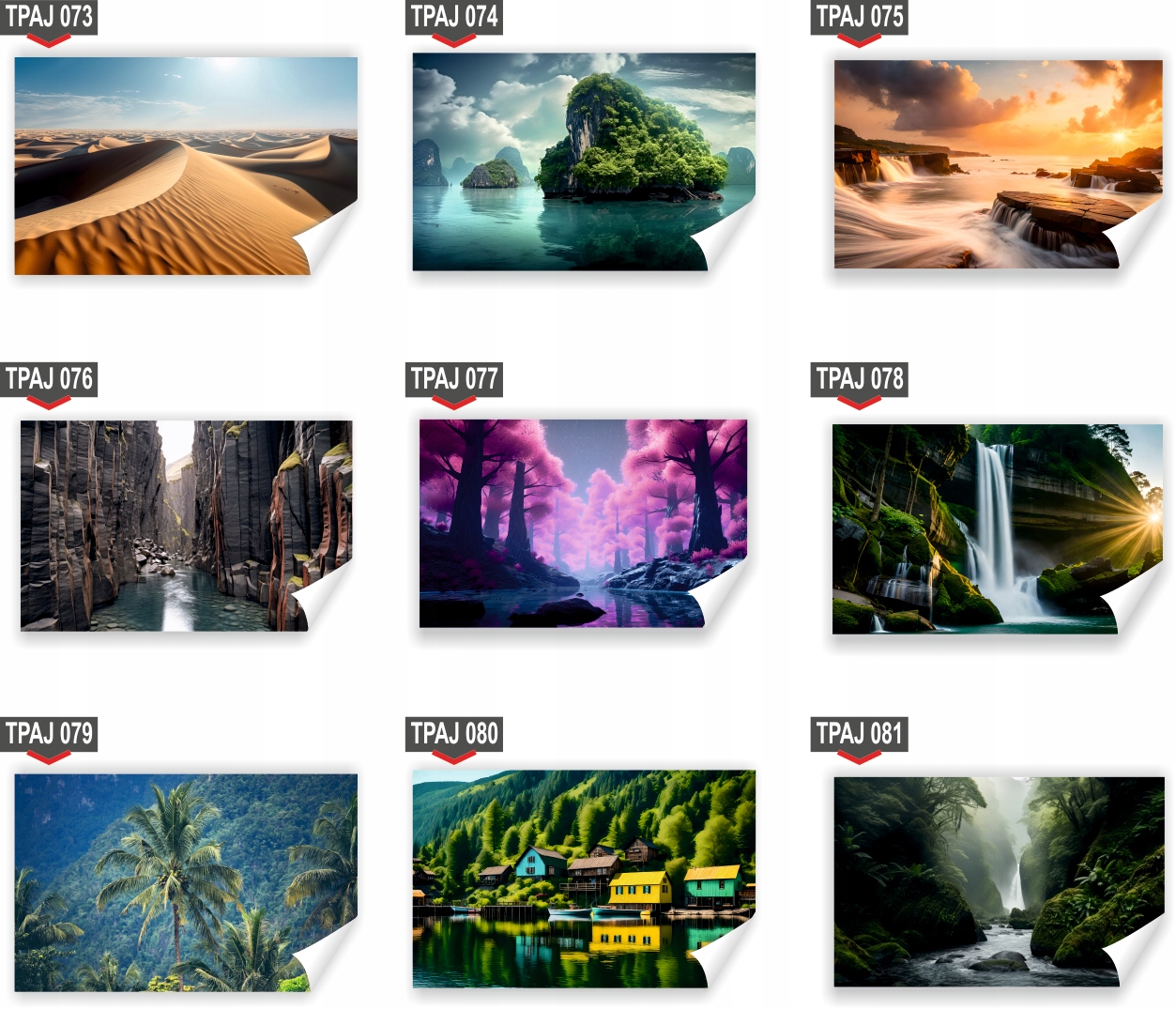 Fototapeta PREMIUM STRUKTURA ZMYWALANA zachód słońca w górach sezon zimowy