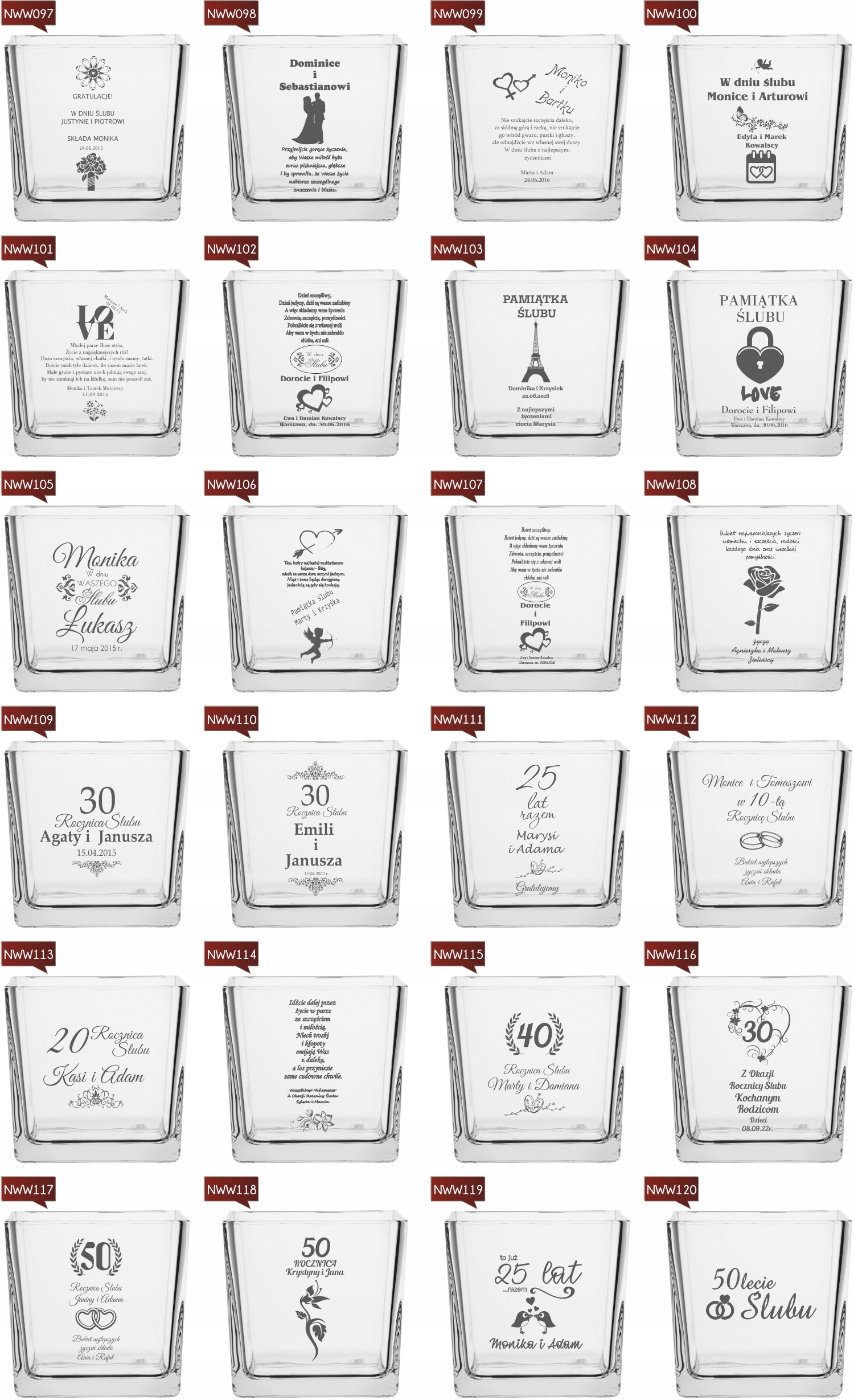 Wazon grawer PREZENT na roczek 1 urodziny