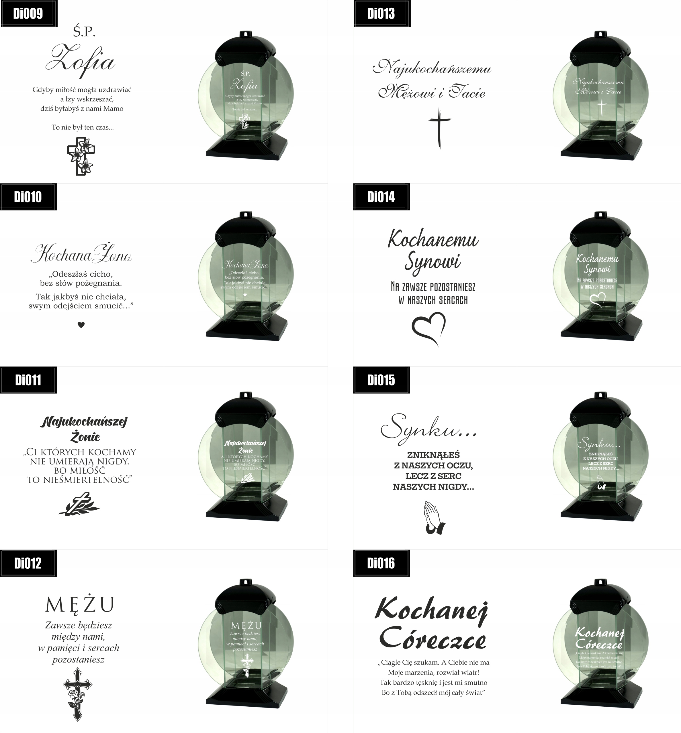 ZNICZ SZKLANY grawer CÓRECZKO