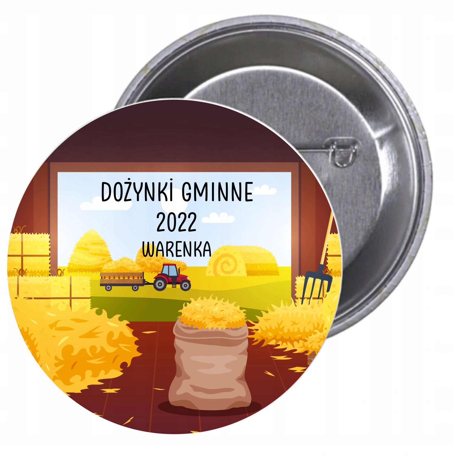 Przypinki buttony DOŻYNKI GMINNE HIT TANIO