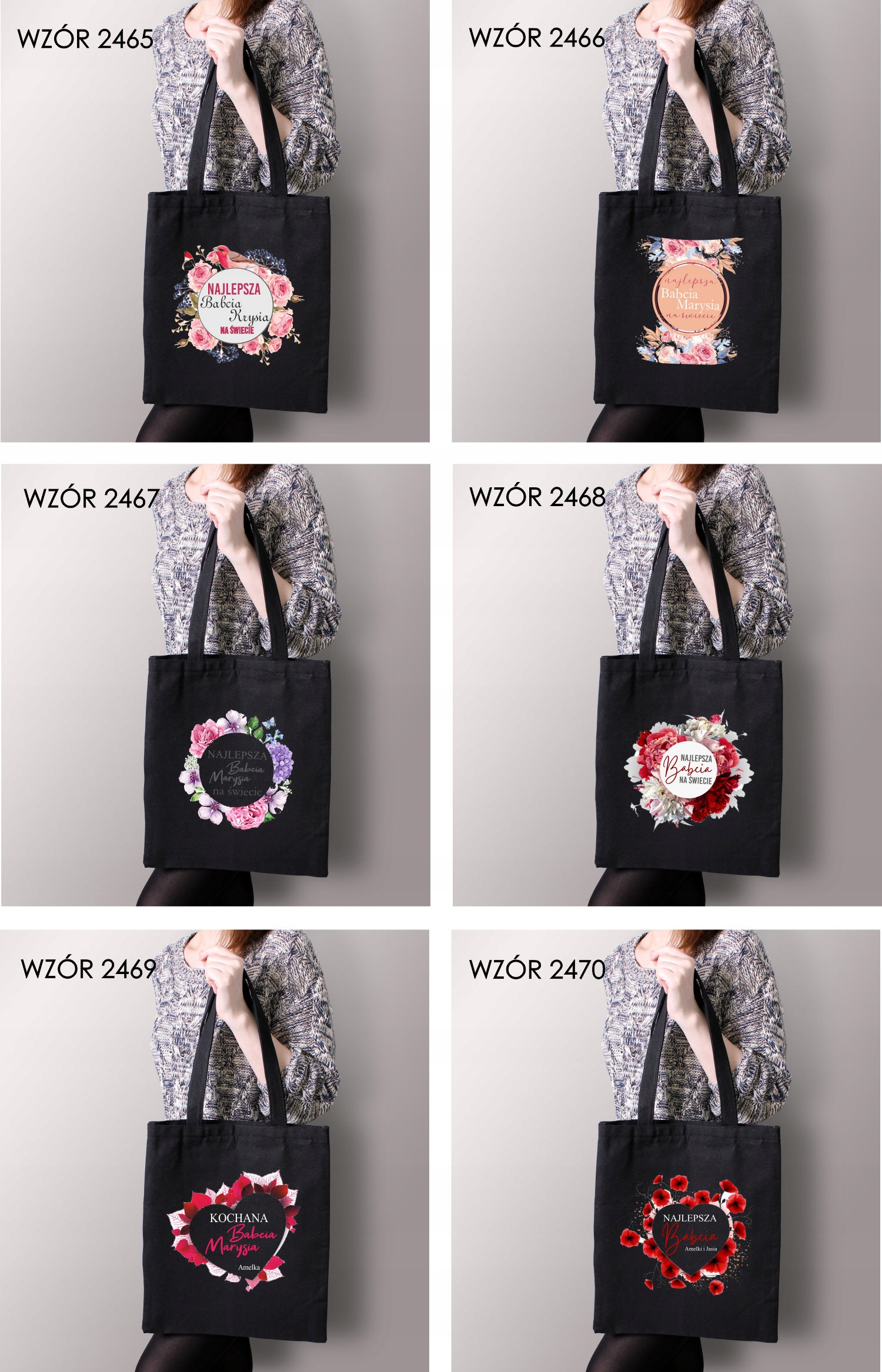 Torba z nadrukiem PREZENT dla dziadka SUPER