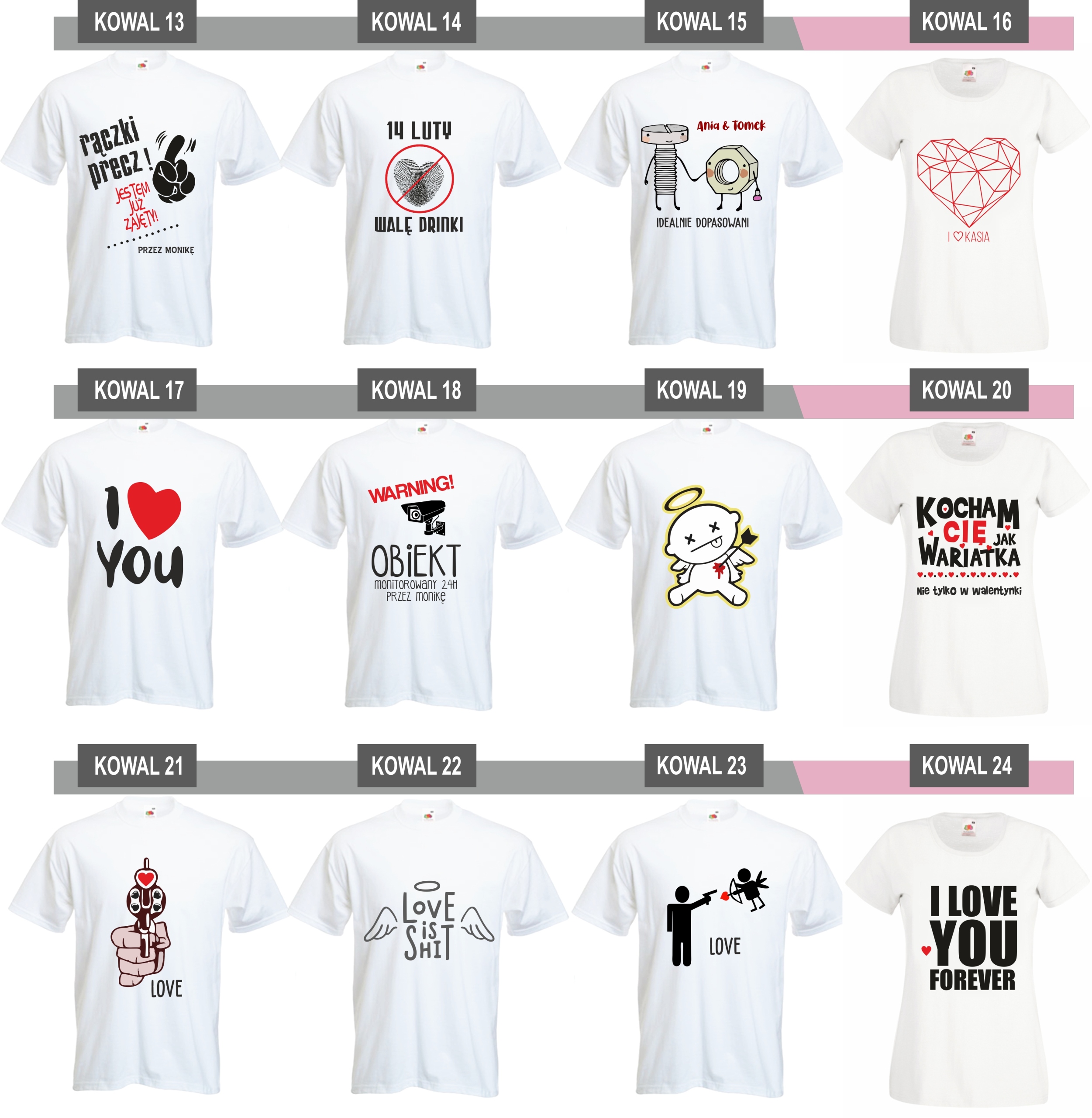 KOSZULKA koszulki NADRUK erotic WALENTYNKI 2019