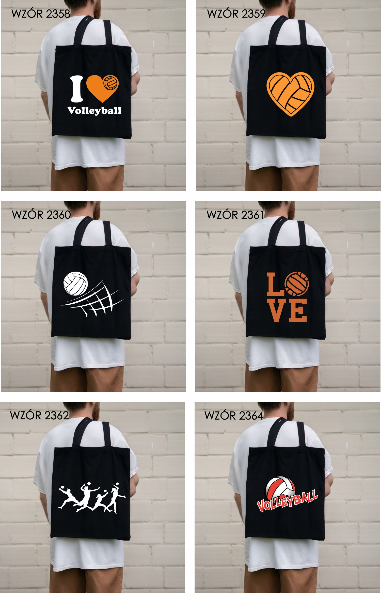 Eko Torba z nadrukiem PREZENT SPORT SIATKÓWKA