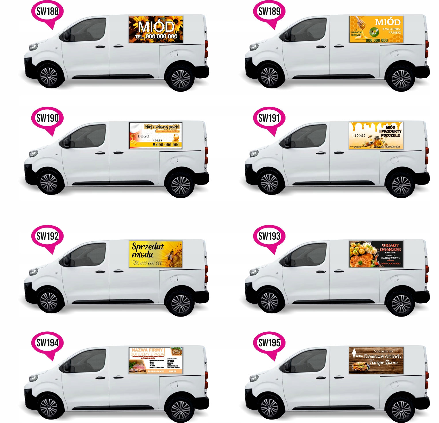 Naklejka Folia na samochód auto reklamowa dużo wzorów SPRZEDAŻ MASZYN