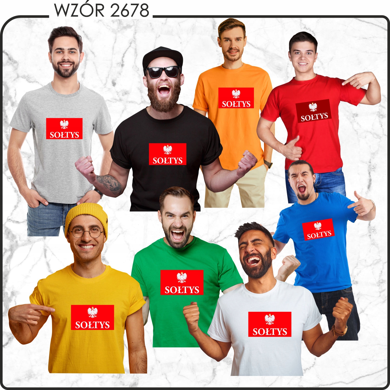 Koszulka z nadrukiem PREZENT dla SOŁTYSA