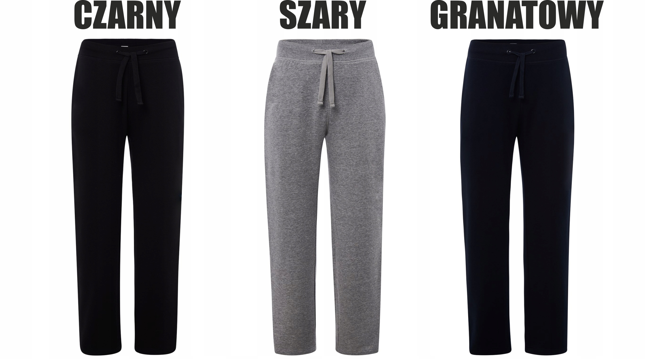 Spodnie sportowe MĘSKIE TWÓJ WŁASNY HAFT LOGO firmowa reklamowa