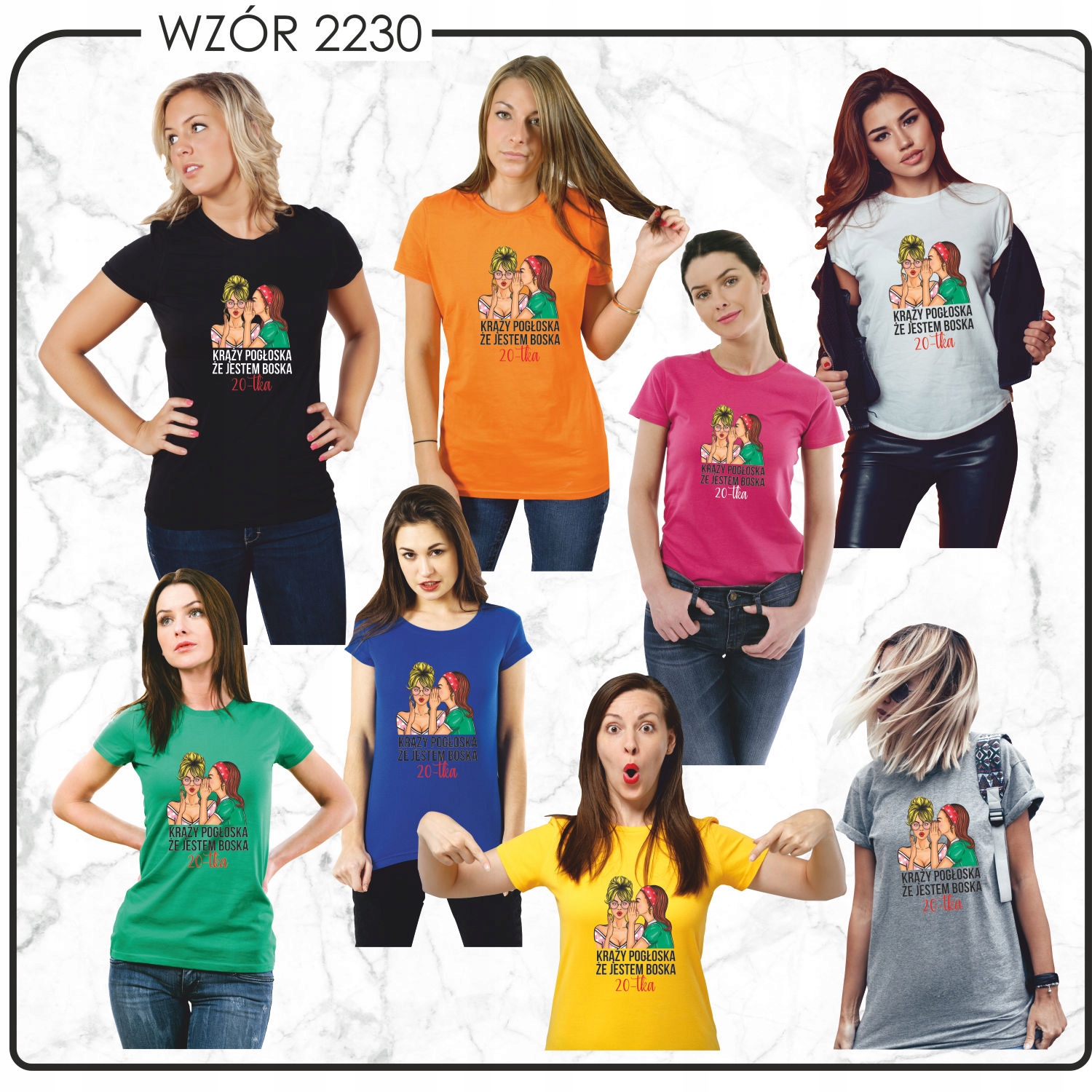 KOSZULKA prezent na Urodziny 18 20 30 40 50 60 70