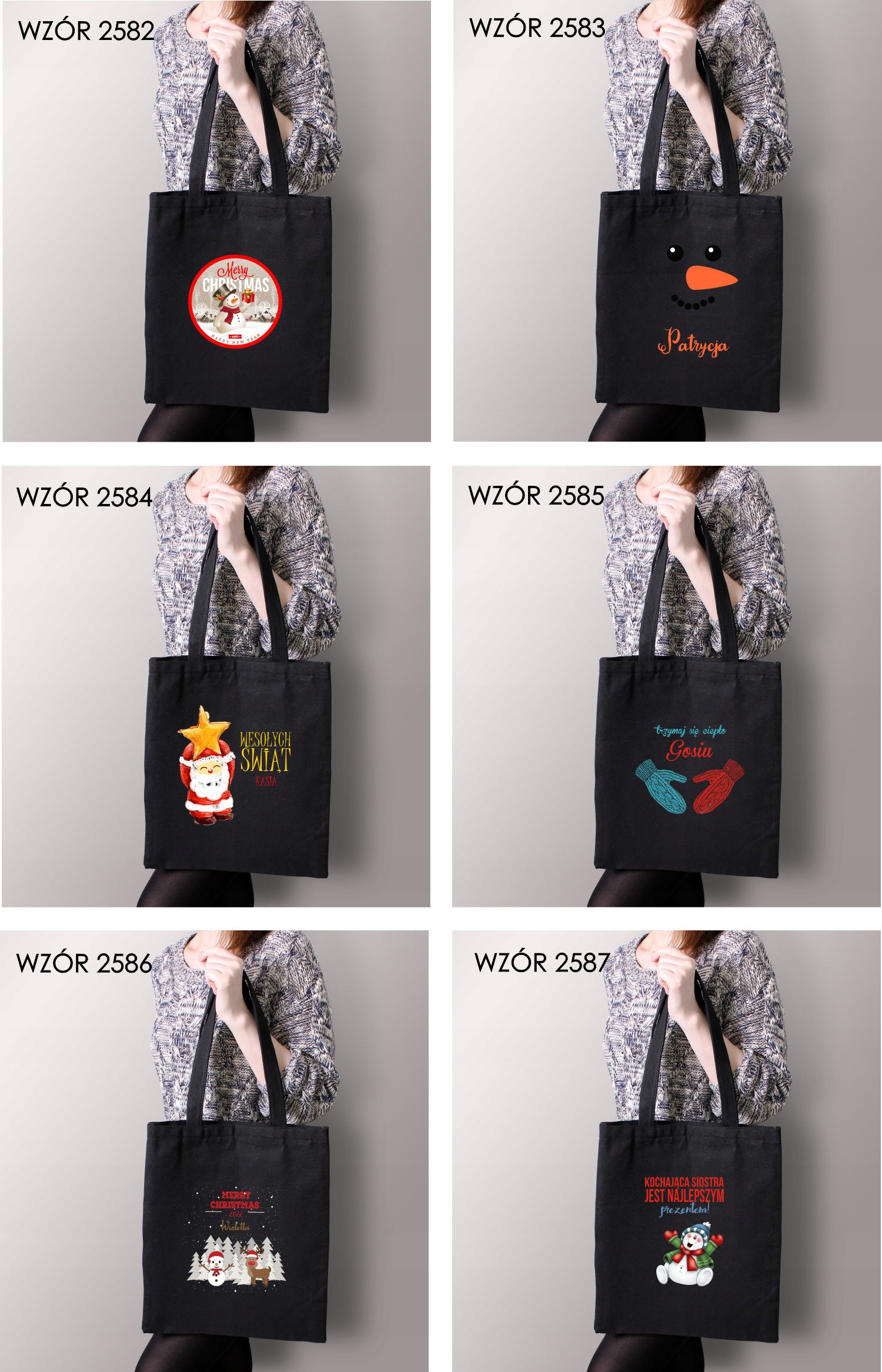 Eko Torba z imieniem PREZENT ŚWIĄTECZNA DRZEMKA