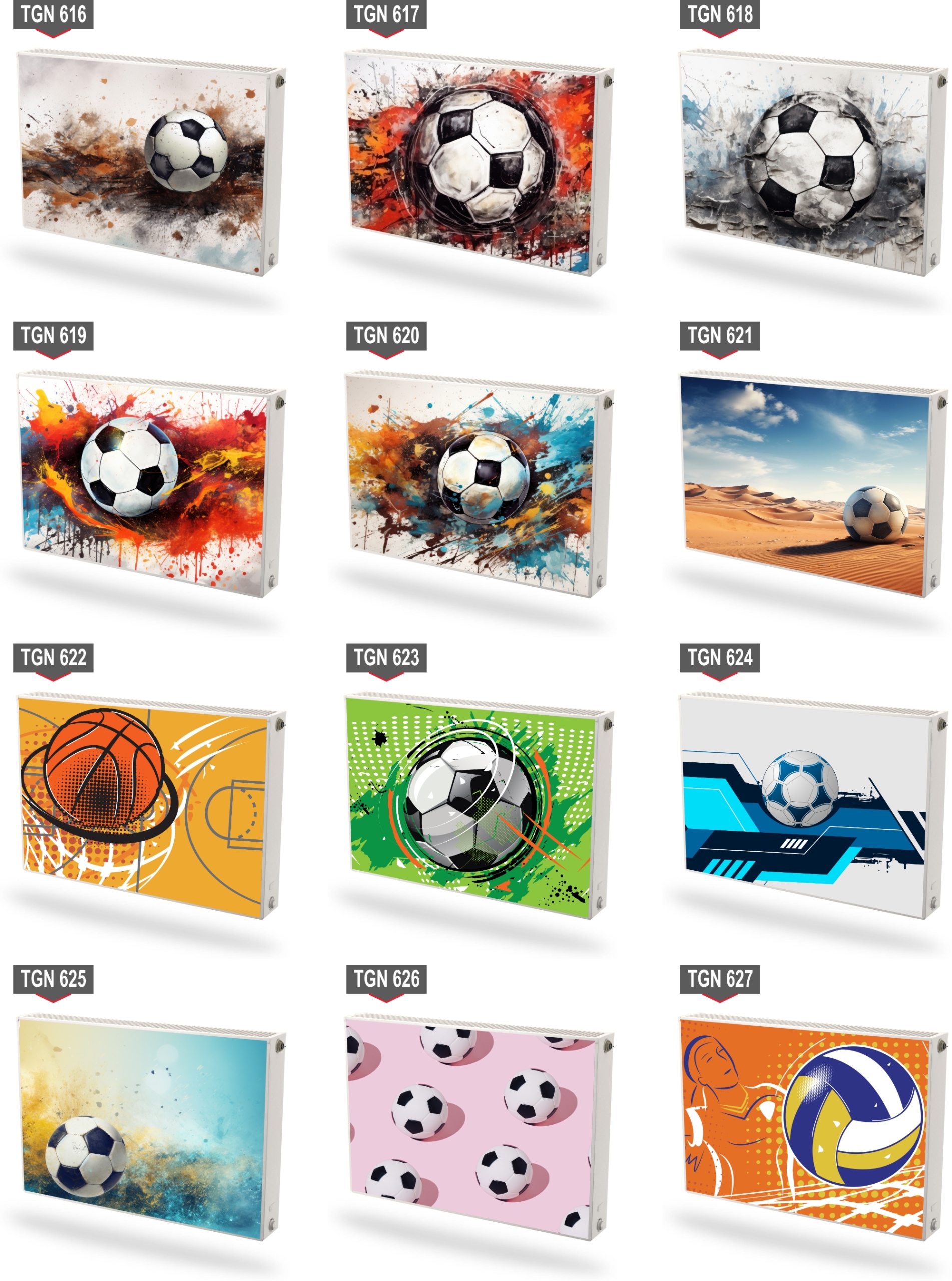 Mata magnetyczna magnes na grzejnik kaloryfer na wymiar HOKEISTA 60x80 cm