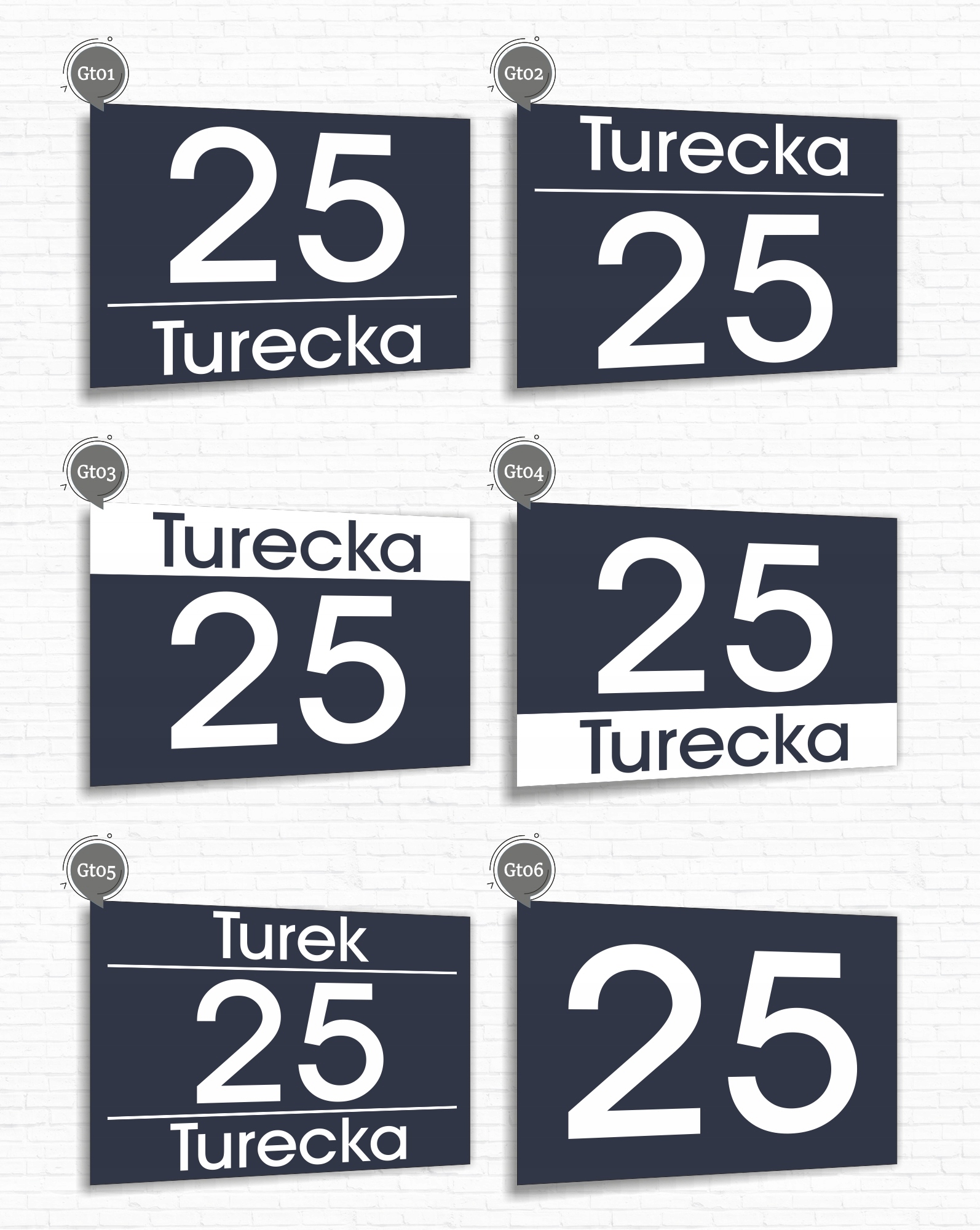 Tabliczka Tablica ADRESOWA Numer domu 20x15 cyfry ulica dibond antacyt