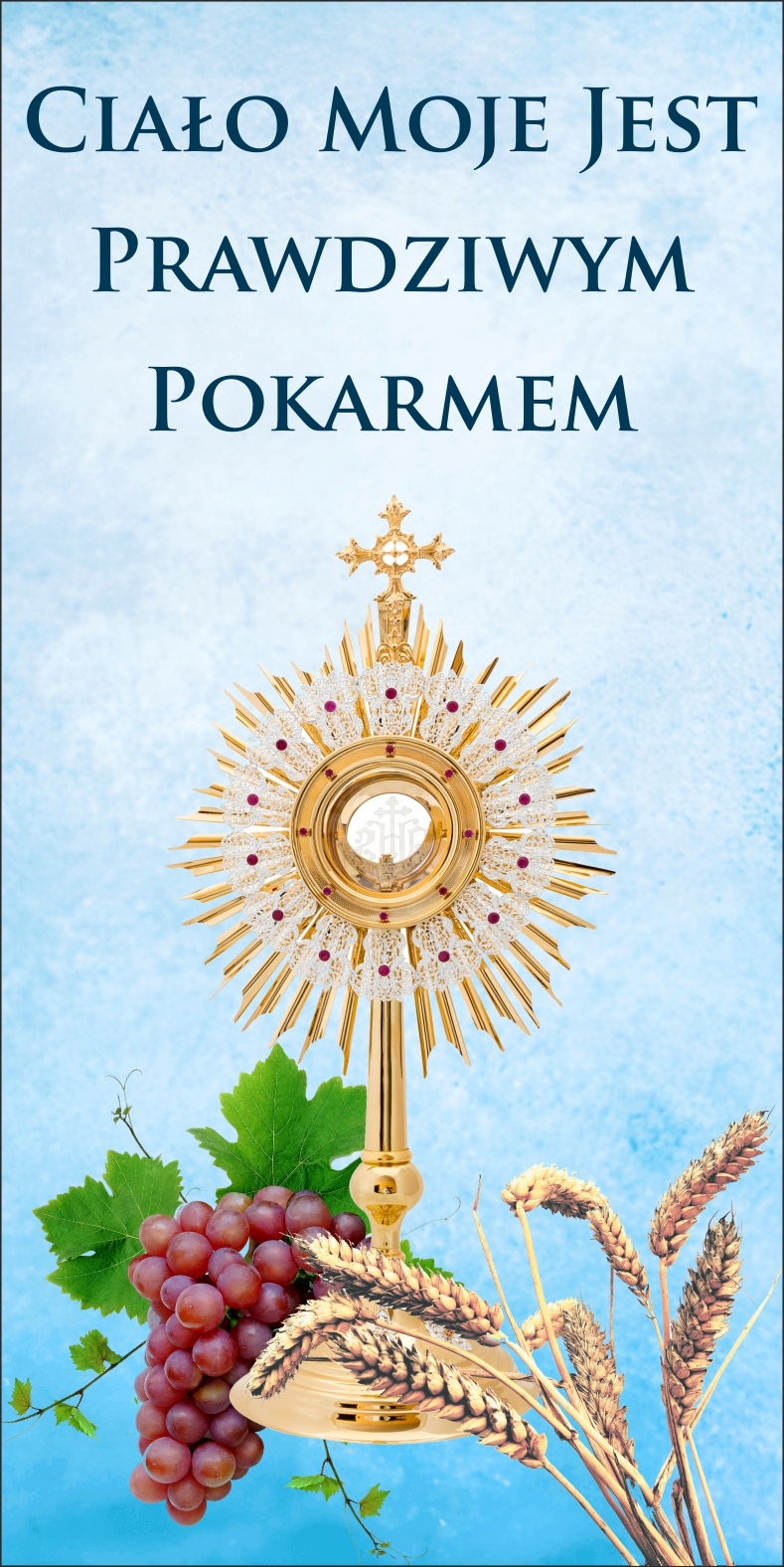 Banery Dekoracja do ołtarza kościoła na Boże Ciało DUŻY WYBÓR 200x100cm