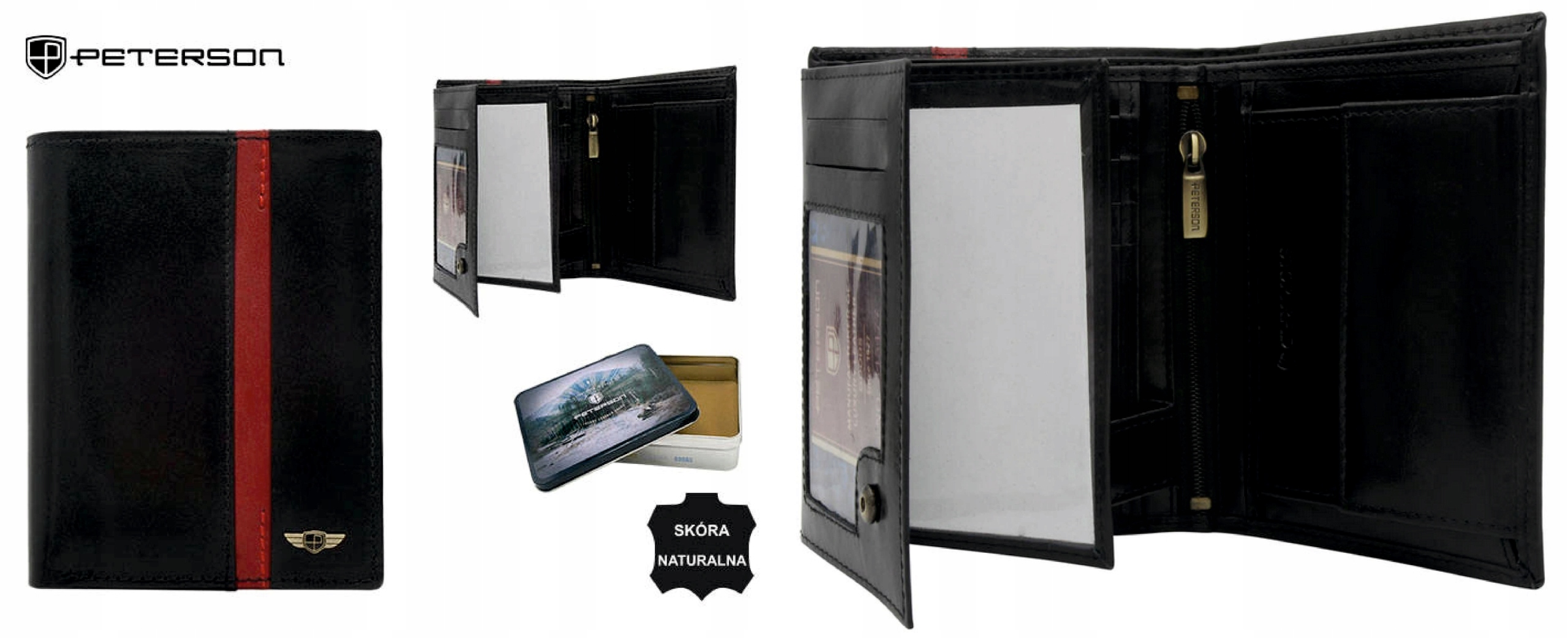 Portfel z grawerem TWÓJ TEKST personalizowany IMIĘ