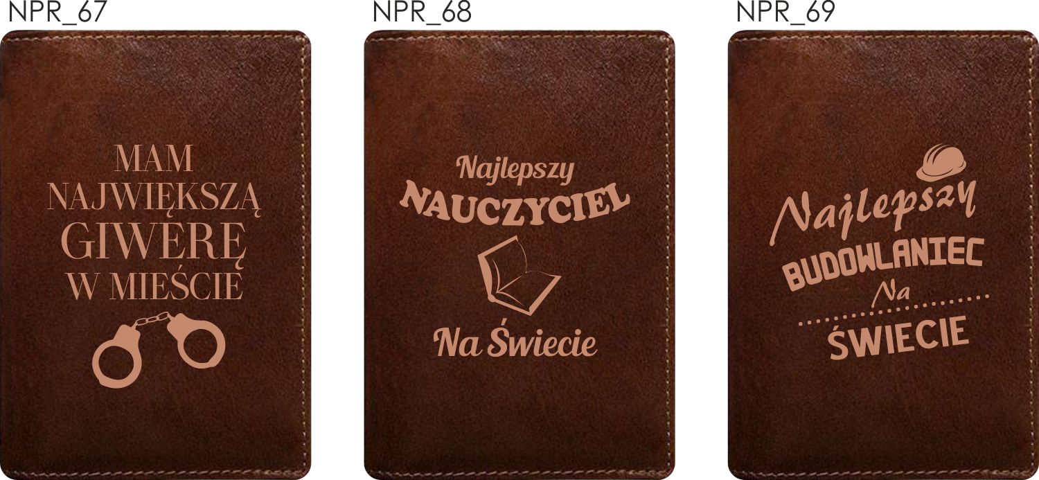 ETUI na dokumenty prezent SKÓRA prezent SZWAGIER