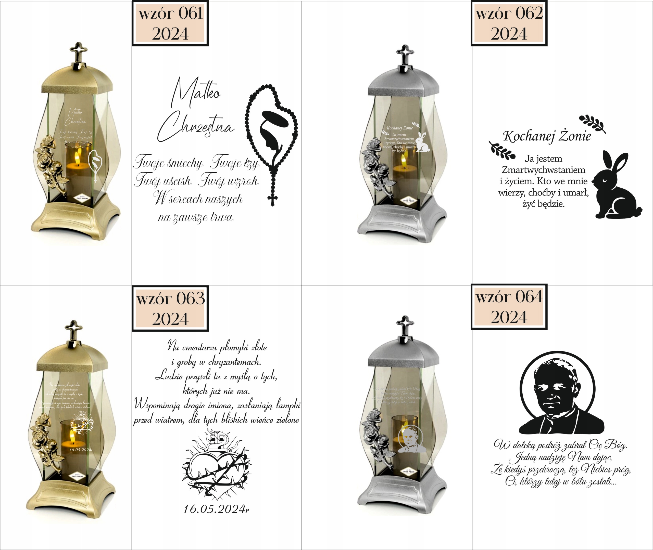 ZNICZ z różą GRAWER KAPLICZKA personalizowany napis dedykacja DLA BRATA