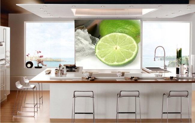 Fototapeta 3Dwidok samolot w chumrach 130x80 FLIZE