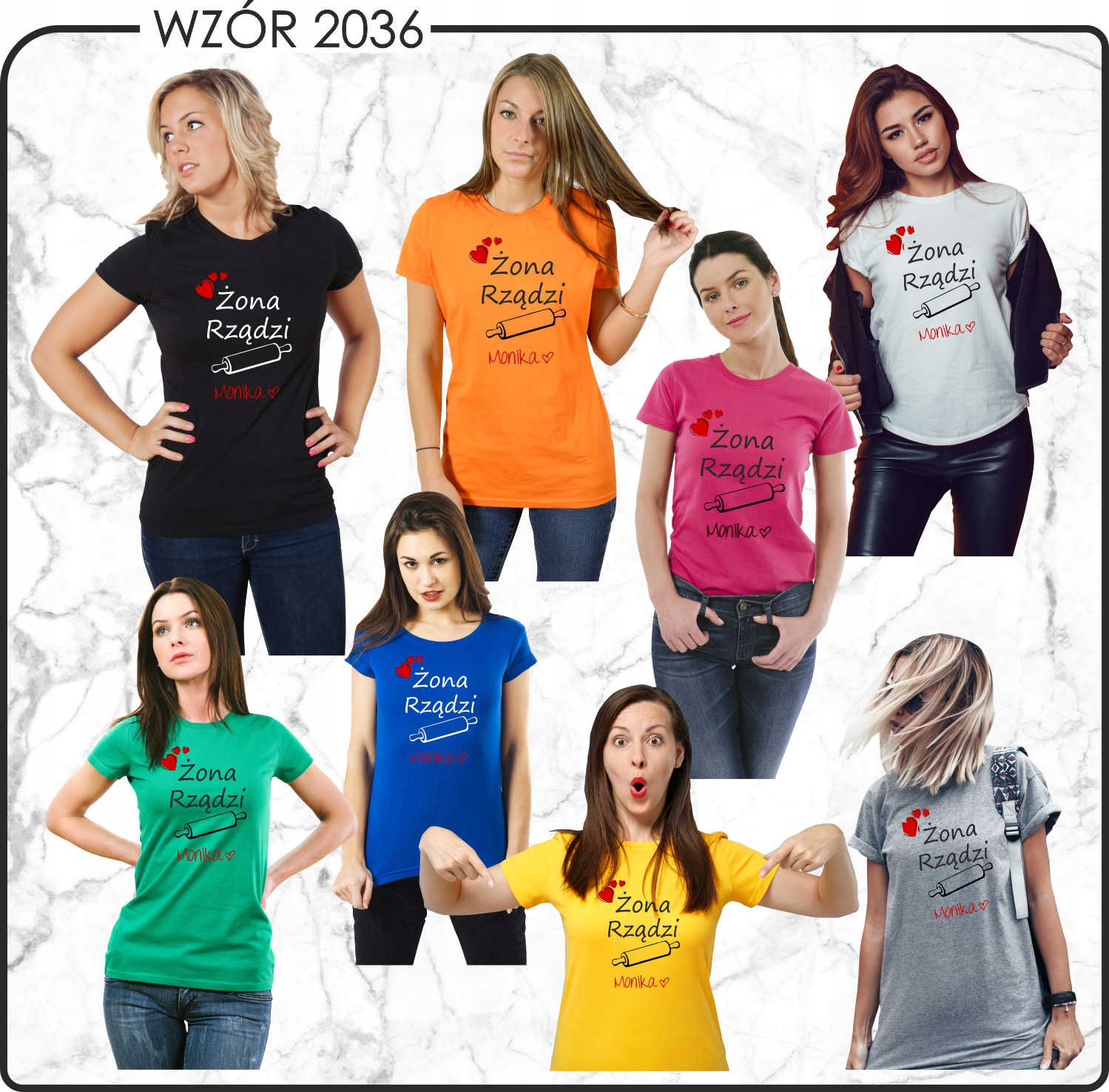 Koszulka T-shirt na PREZENT dla ŻONY Queen