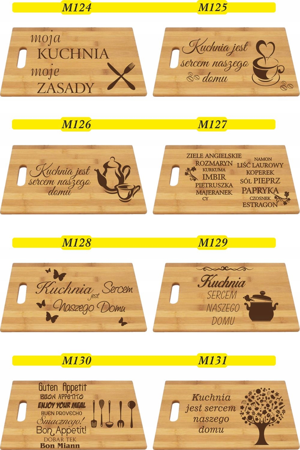 DESKA DO KROJENIA Z grawerem PREZENT master chef