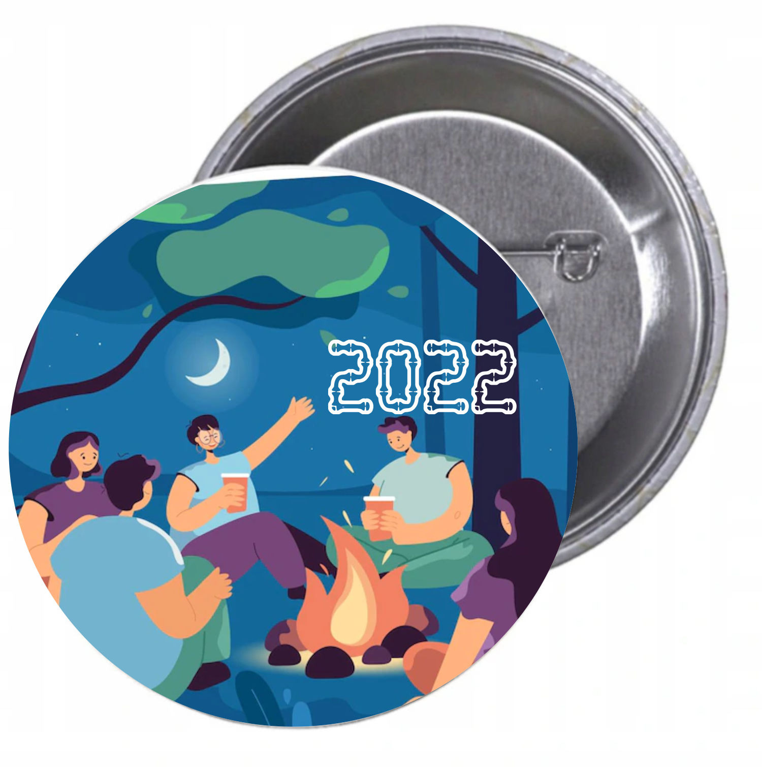 Przypinki buttony KOLONIE I PÓŁKOLONIE