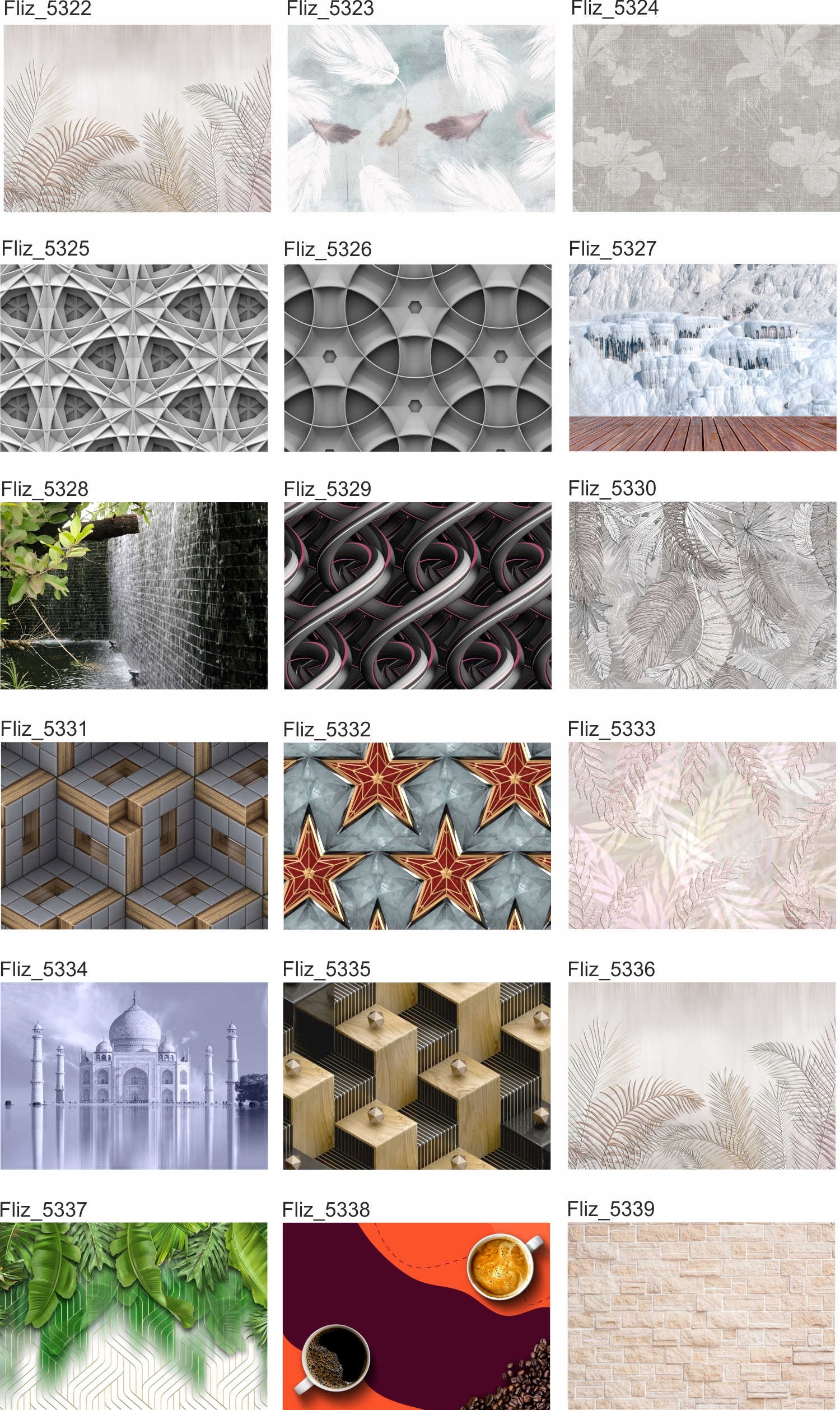 Fototapeta ABSTRAKCJA GEOMETRYCZNE DESKI CZARNO-B