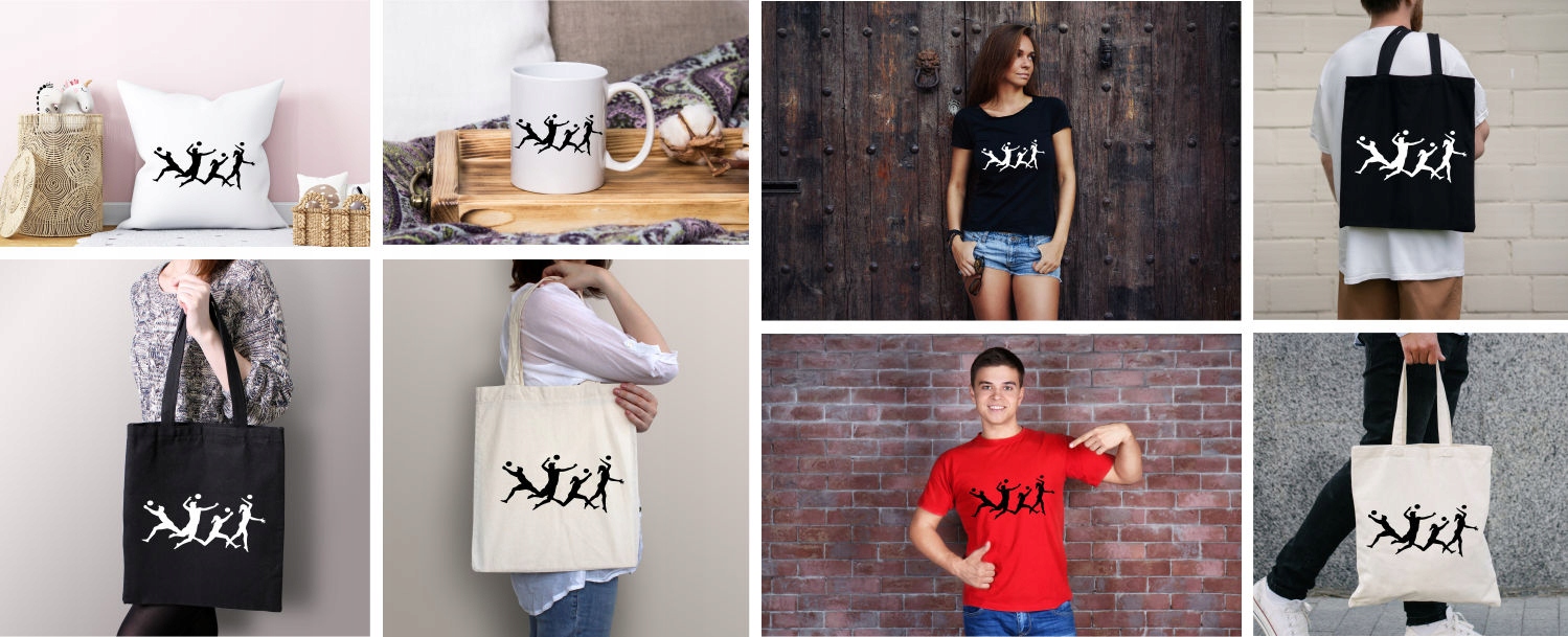 Koszulka T-shirt z nadrukiem dla DZIEWCZYNY SPORT