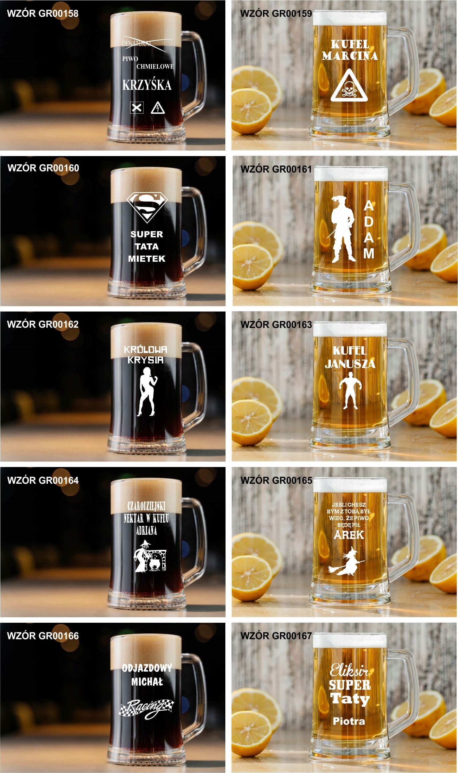 Kufel do Piwa piwosza dla męża prezent na święta