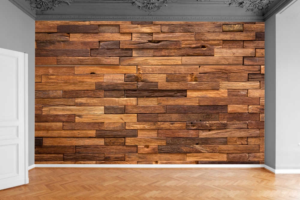 Fototapeta DREWNO DESKI PANELE DREWNIANE 370x250