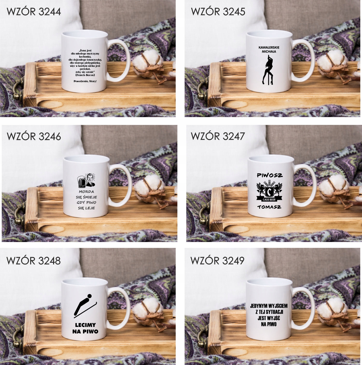 Kubek z imieniem PREZENT THE DZIADEK