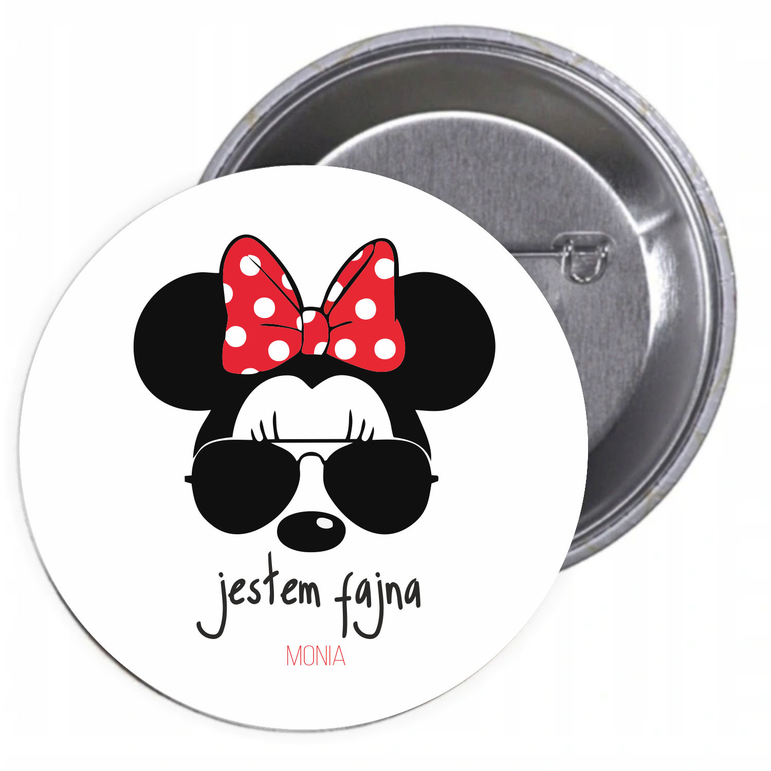 Przypinki buttony WSPANIAŁY prezent NA 8 MARCA HIT