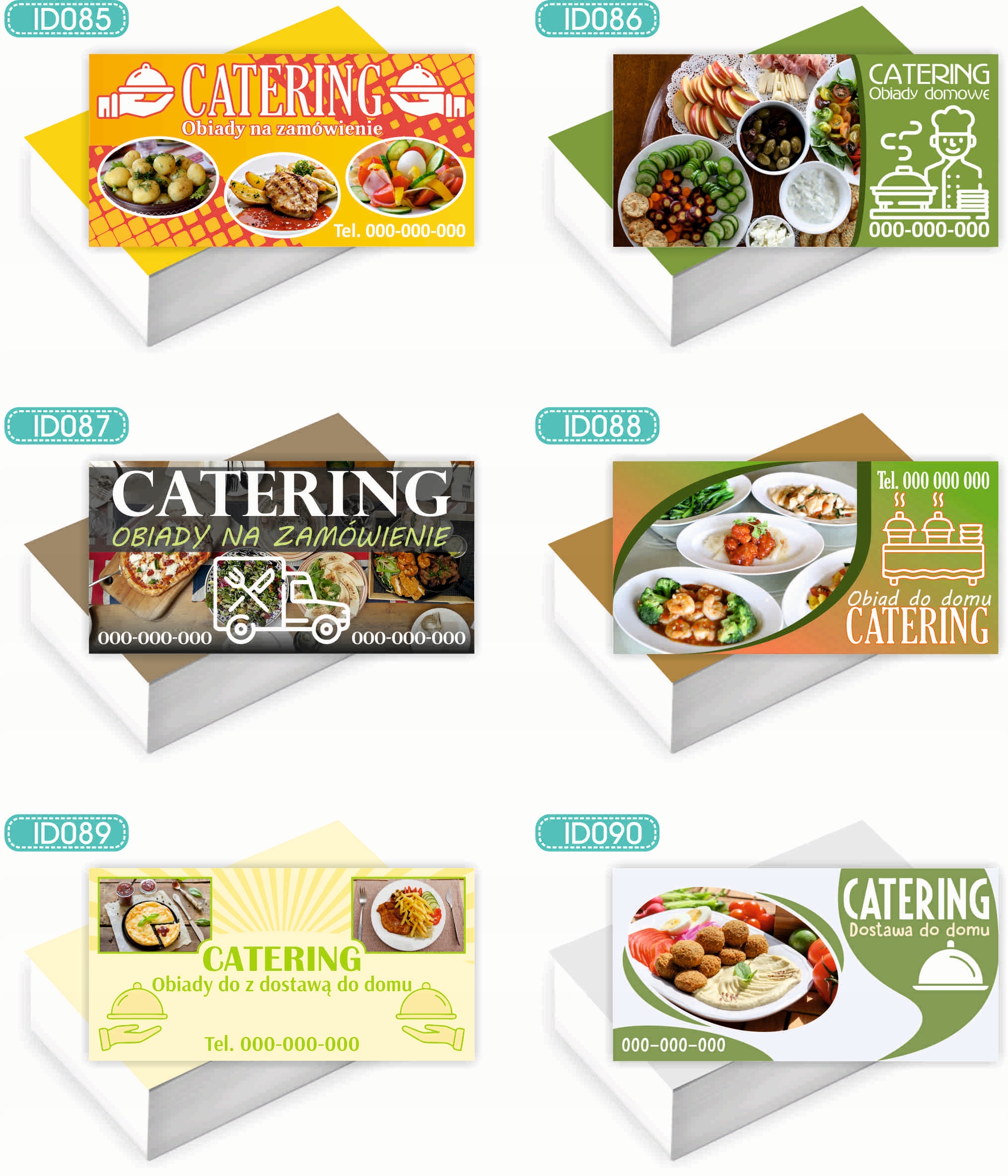 Wizytówki firmowe Foliowane 1000szt wiele wzorów SKLEP WIELOBRANŻOWY