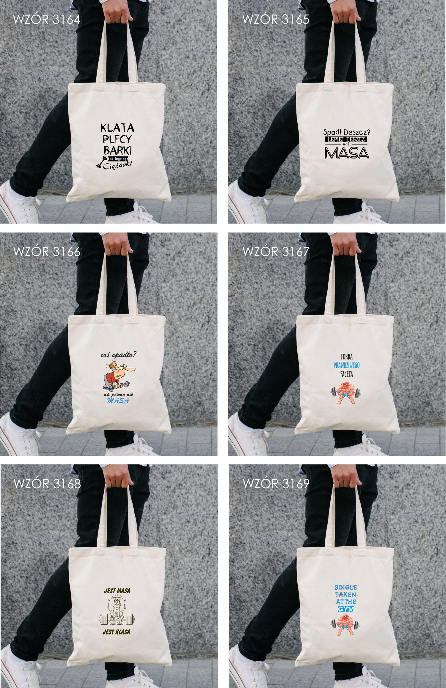 Eko Torba z nadrukiem PREZENT DOBRY DZIK