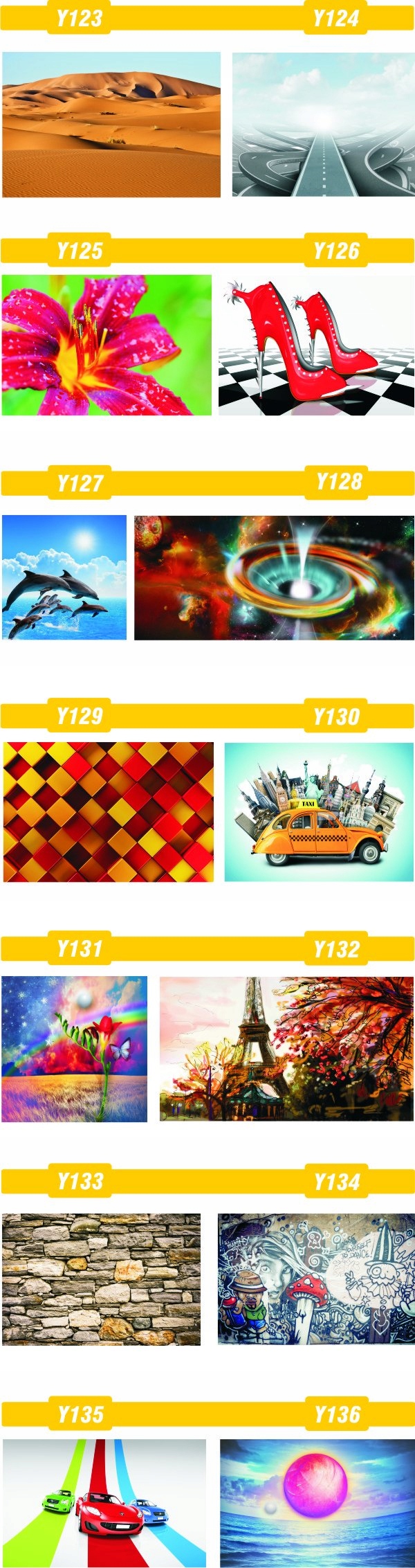 PLAKAT perspektywa NOWOCZESNE wzory 3D JAKOŚĆ hit!