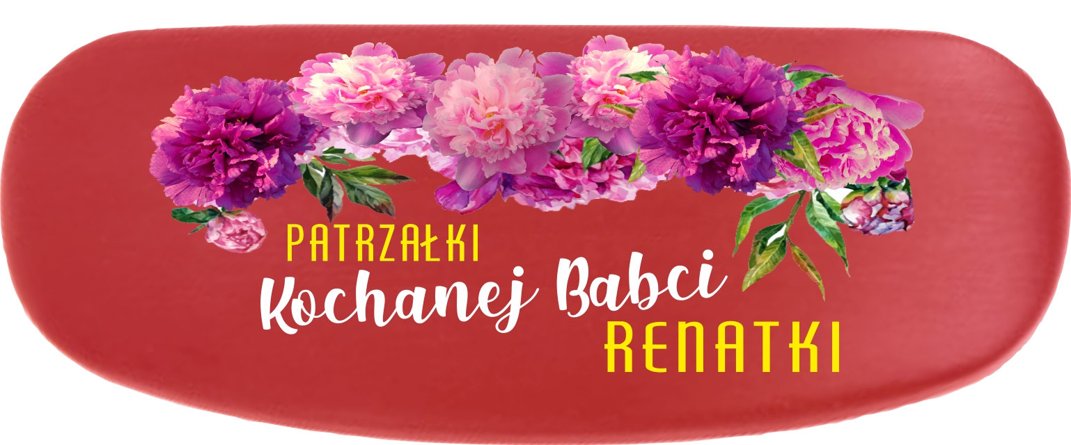 ETUI na okulary prezent dla babci