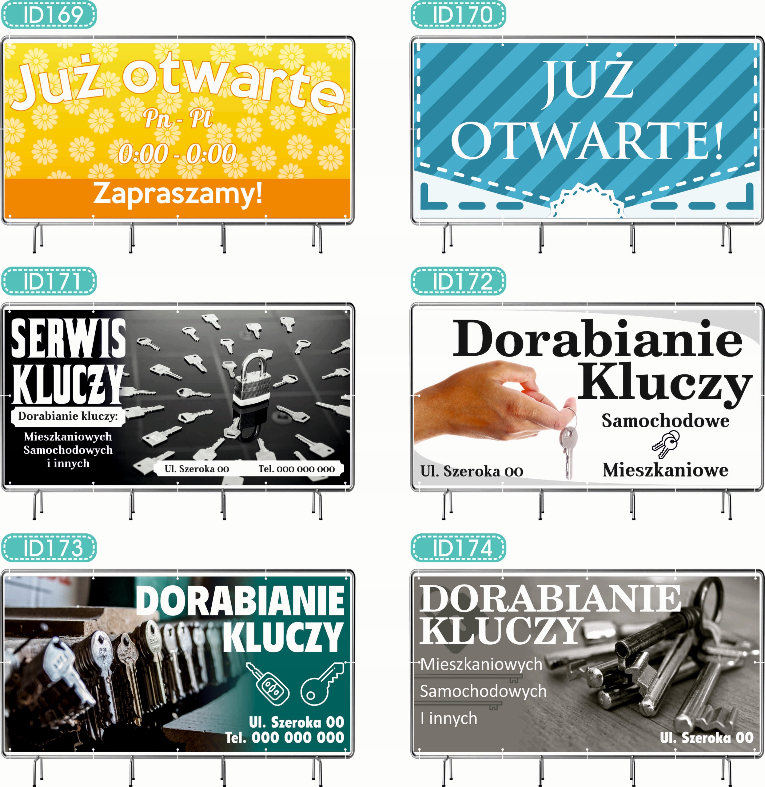 BANER REKLAMOWY 130x80cm projekt w cenie WYMIANA BUTLI PROPAN BUTAN