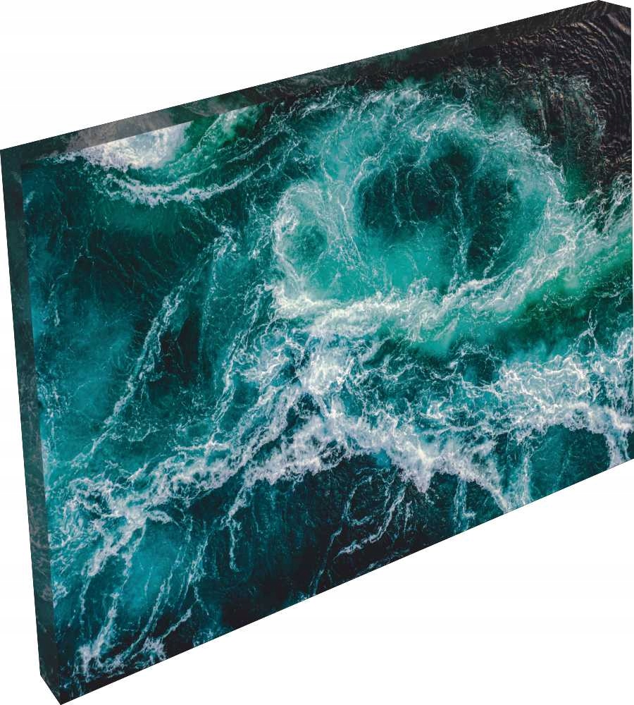 OBRAZ na płótnie widok fale wodne ocean 120cm