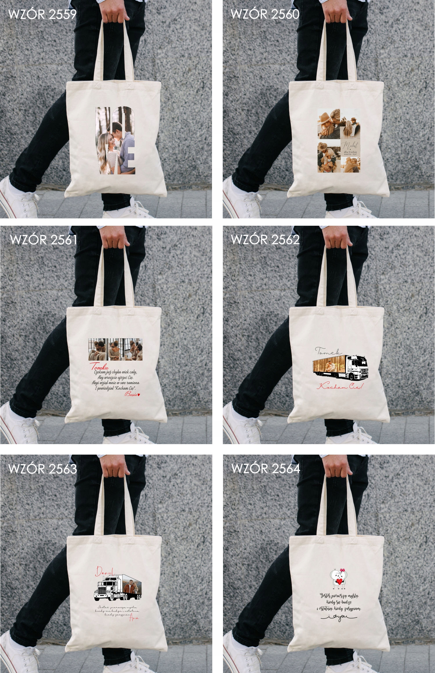 Eko Torba z nadrukiem ZOSTANIESZ MOJĄ WALENTYNKĄ