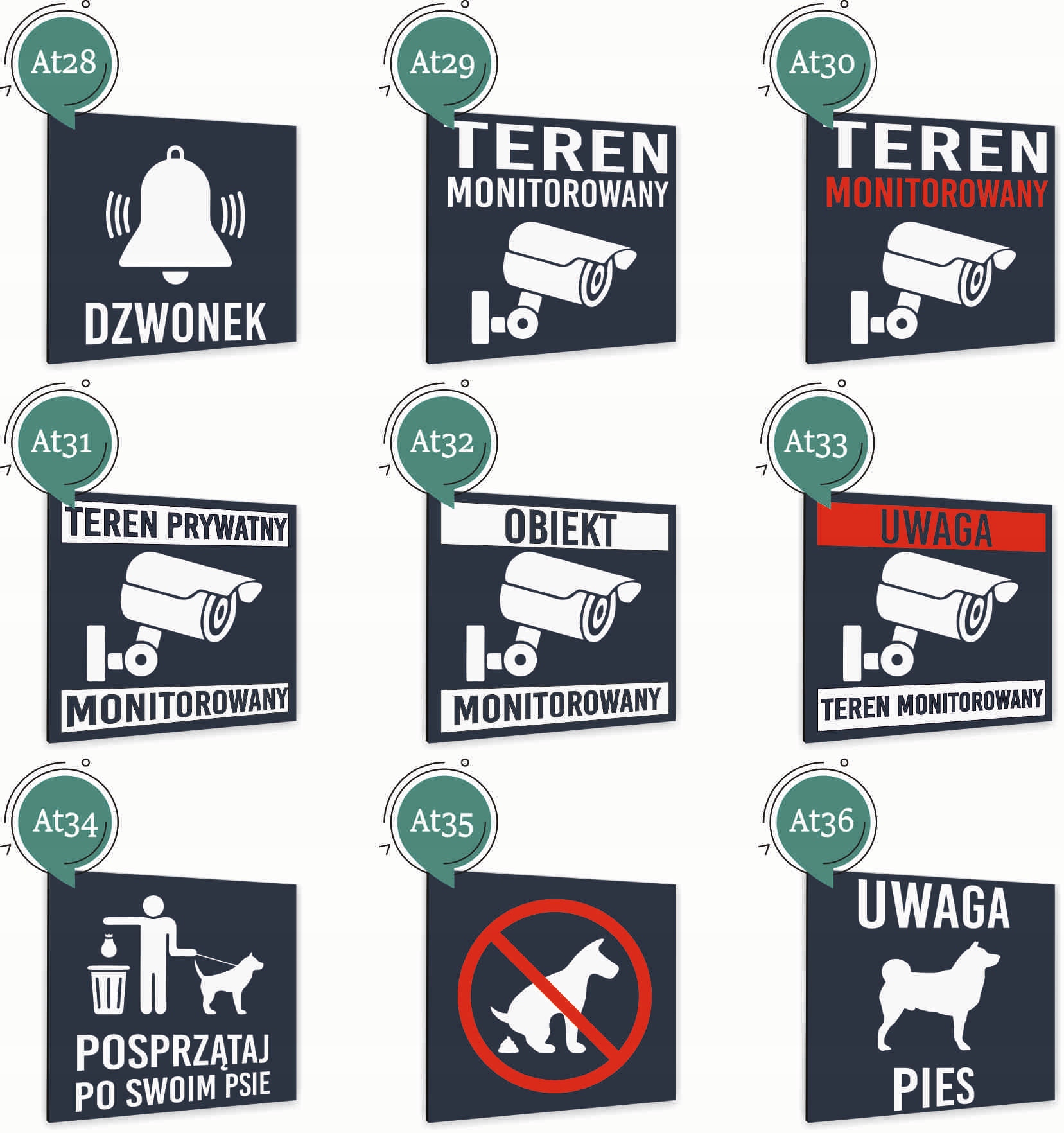 Tabliczka DIBOND NIE PALIĆ Tablica ATRACYTOWA nierdzewna ZNAK NADRUK UV