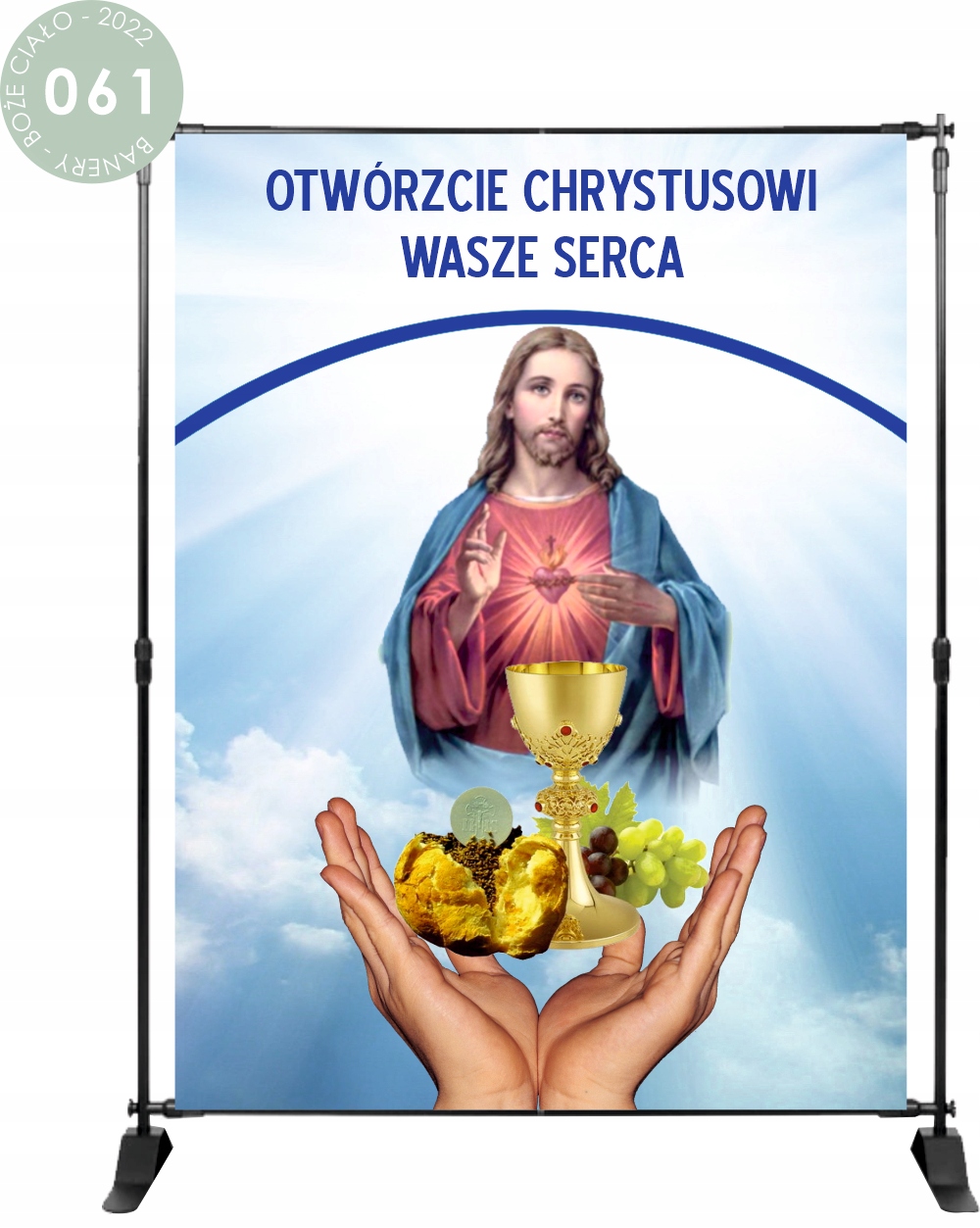 BANER NA BOŻE CIAŁO dekoracja OŁTARZA 200x150cm