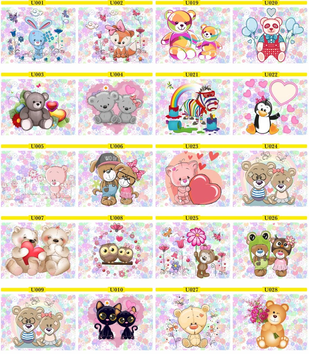 FOTOTAPETA 3d dla dzieci miś misie pluszaki sówki