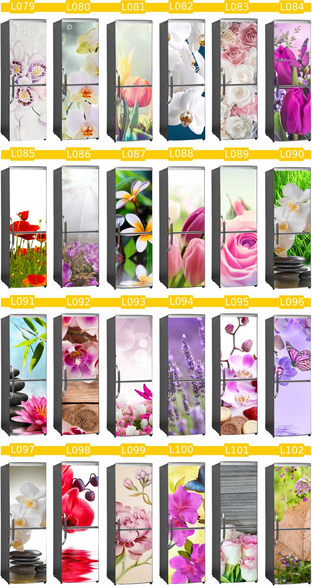 NAKLEJKA foto okleina NA LODÓWKĘ widoki krajobrazy