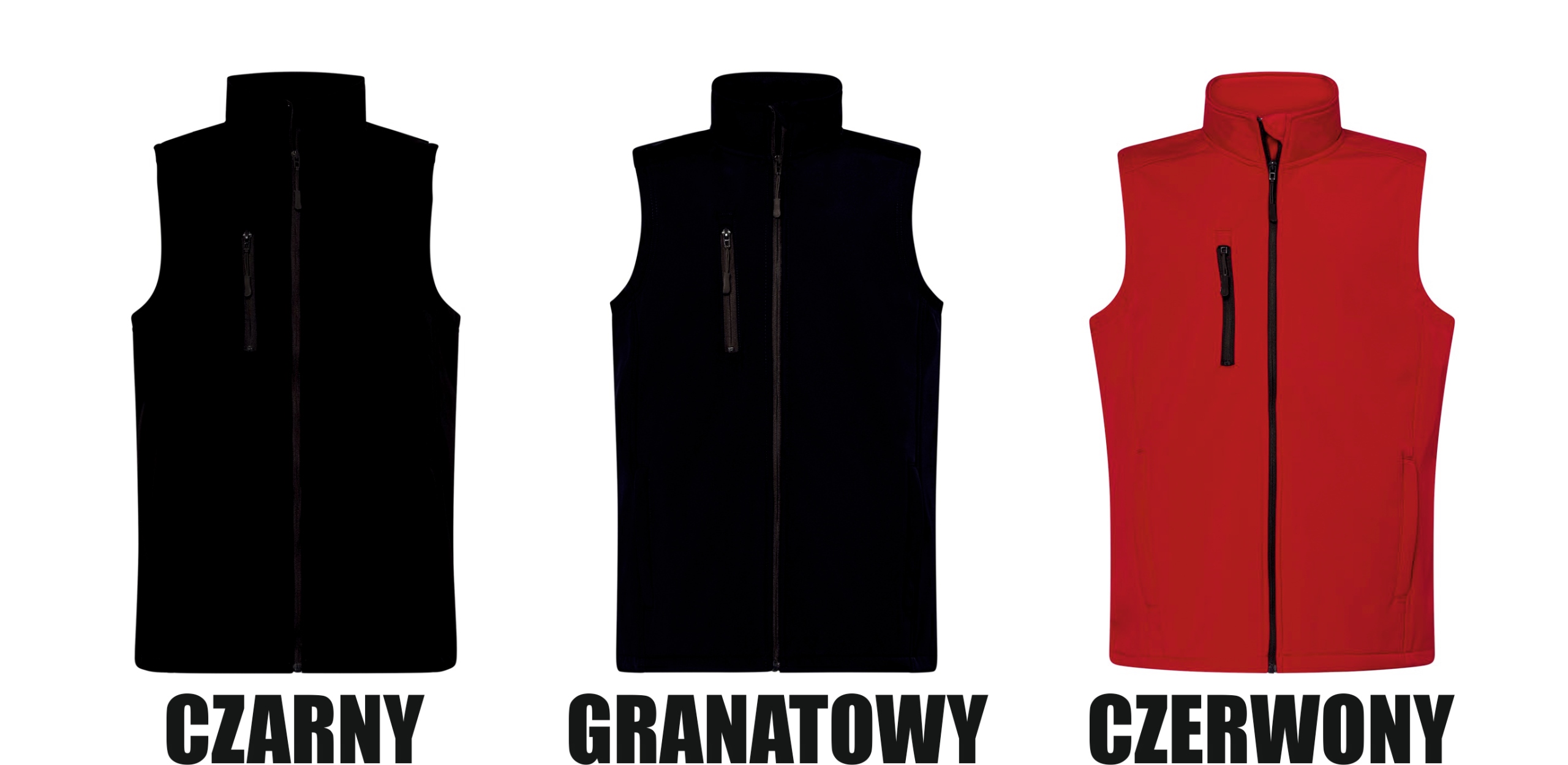 Kamizelka softshell męska TWÓJ HAFT LOGO NAPIS firmowa reklamowa 20 sztuk