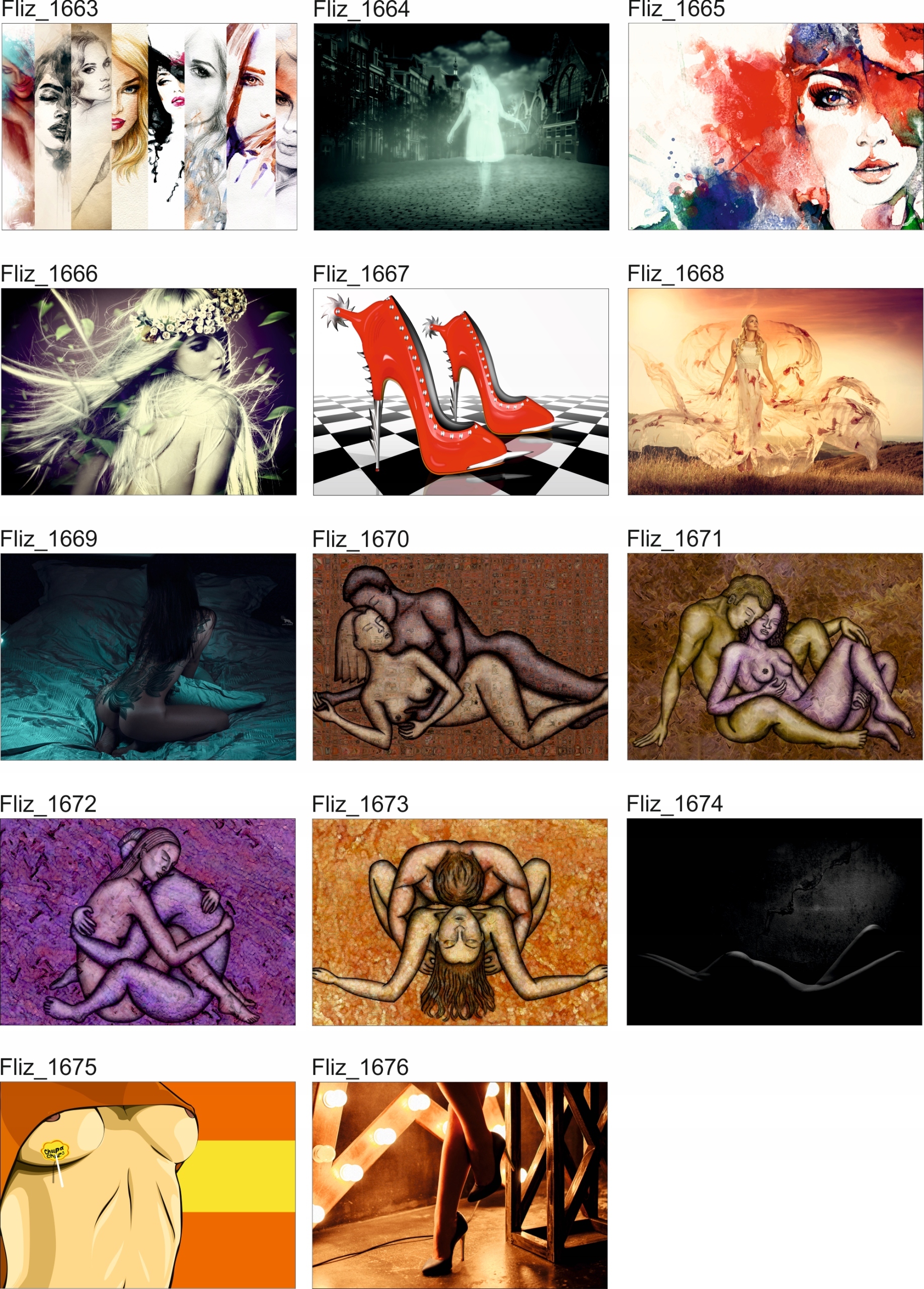 OBRAZ glamour kobieta usta akt do sypialni 120x80