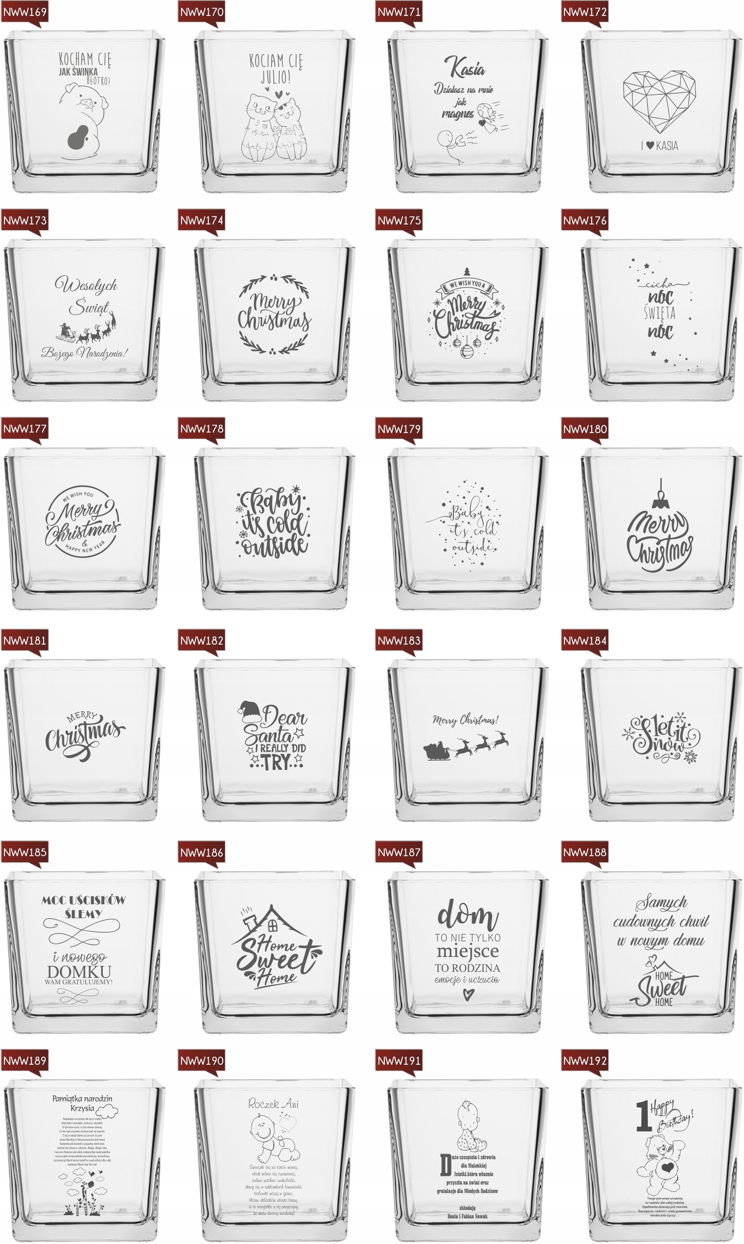 Wazon grawer PREZENT na roczek 1 urodziny