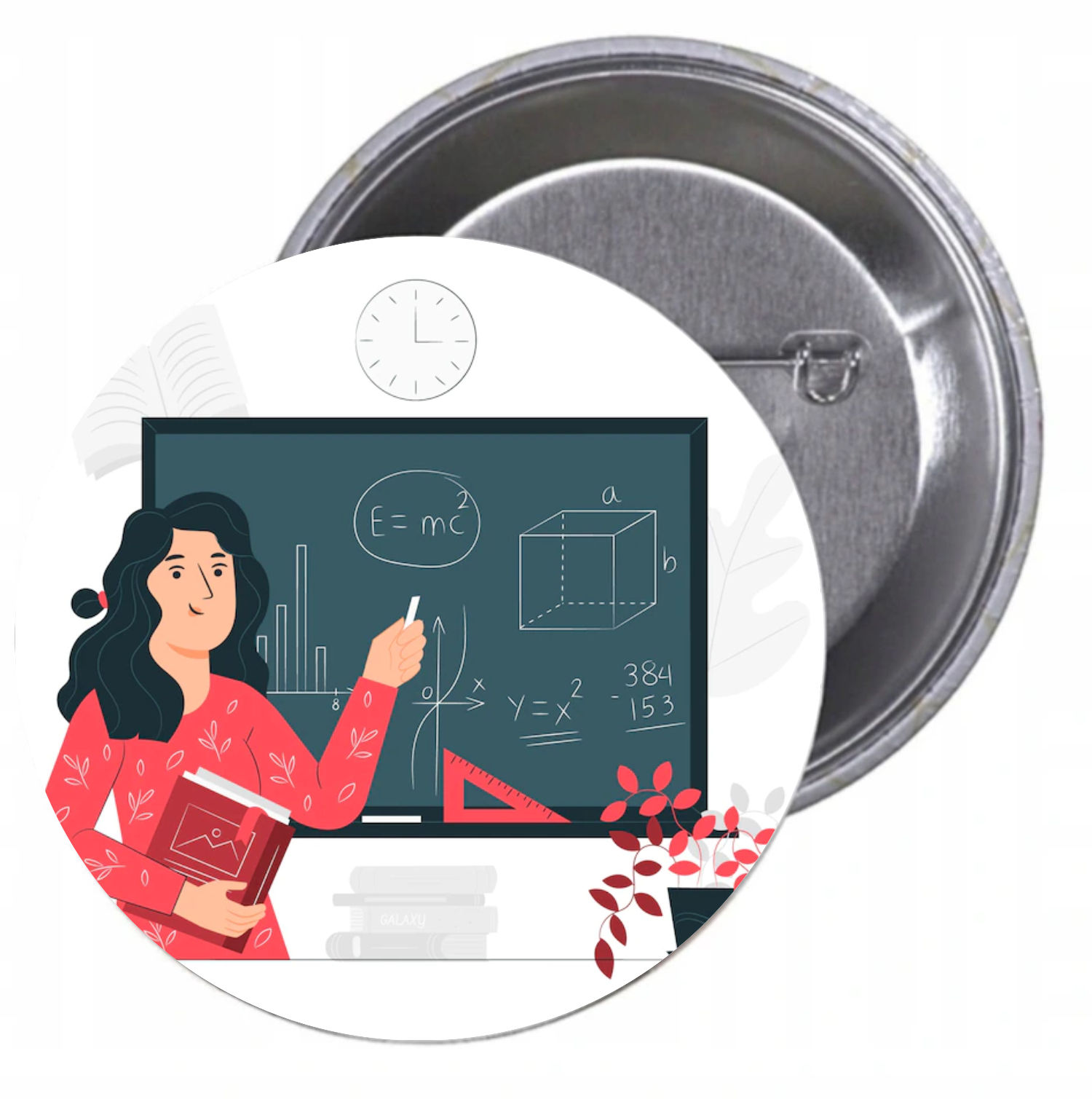 Przypinki buttony SUPER NAUCZYCIEL znaczki HIT