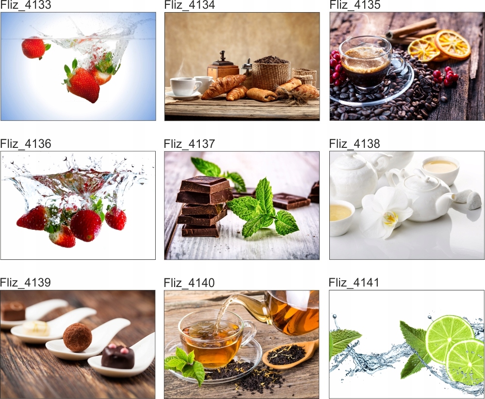 FOTOTAPETA kuchenna OWOCE ANANAS GRUSZKA 200x130