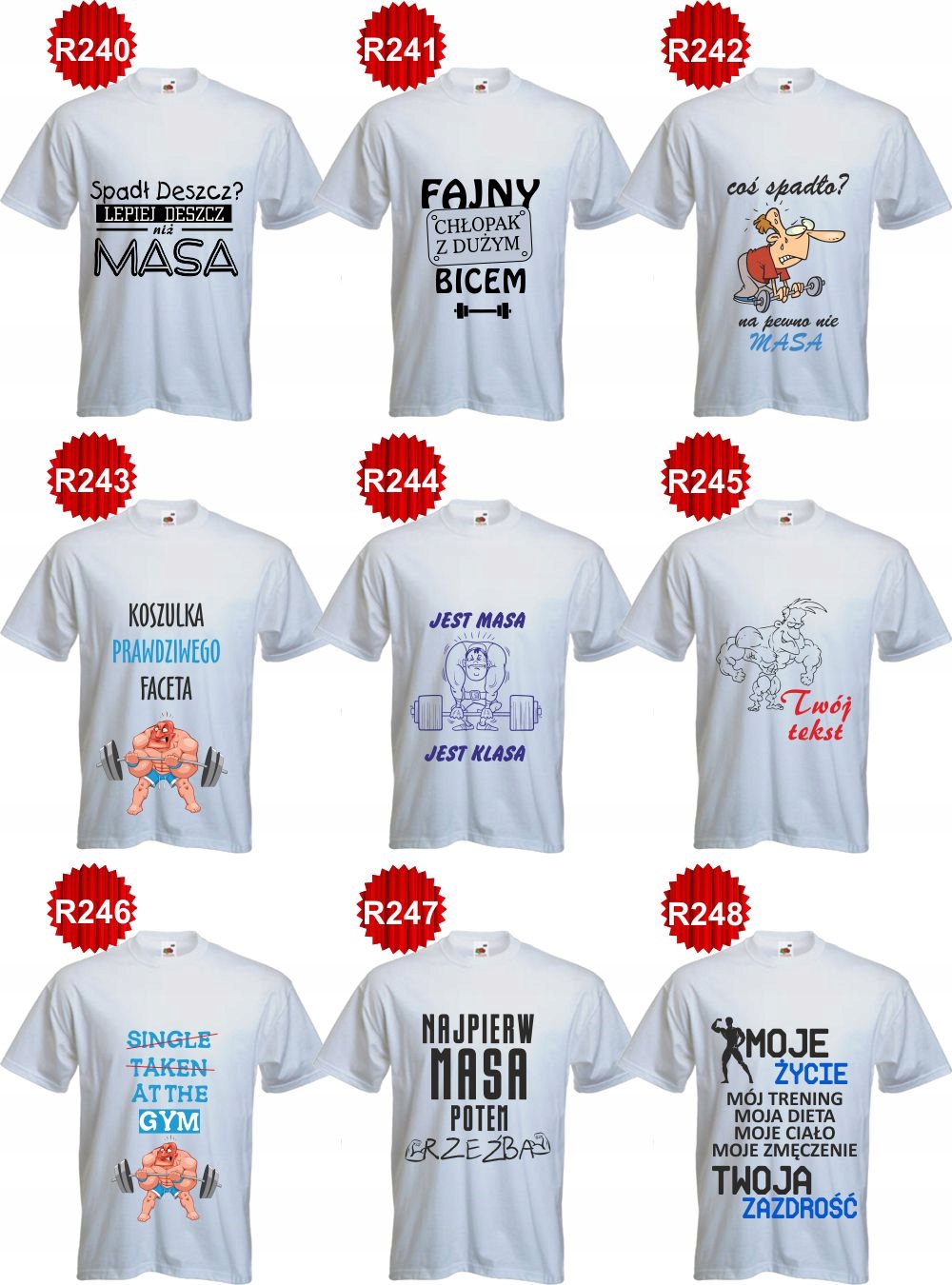 krawat KOSZULKA t-shirt na WIECZÓR KAWALERSKI