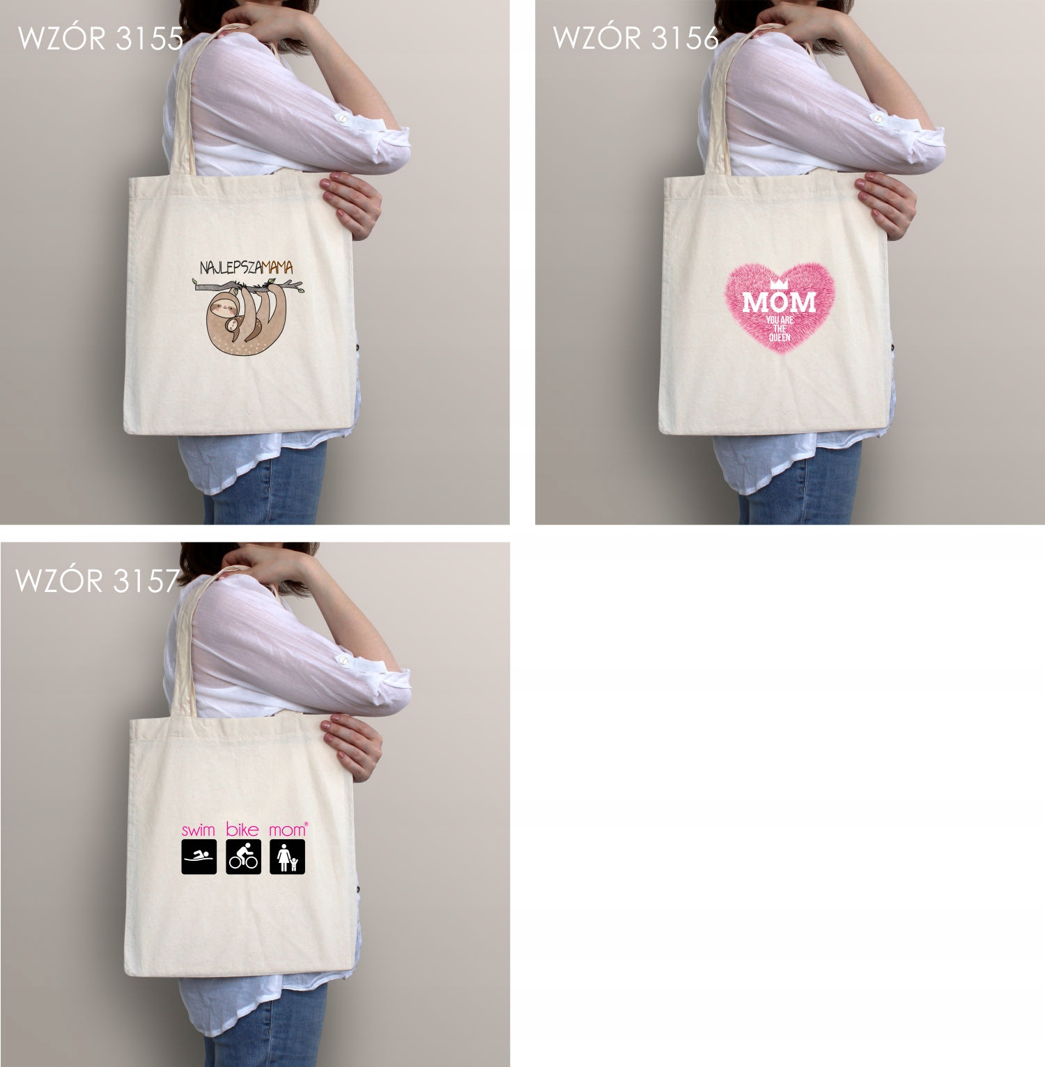 Eko Torba z nadrukiem PREZENT DZIEŃ MAMY MAMA S.A