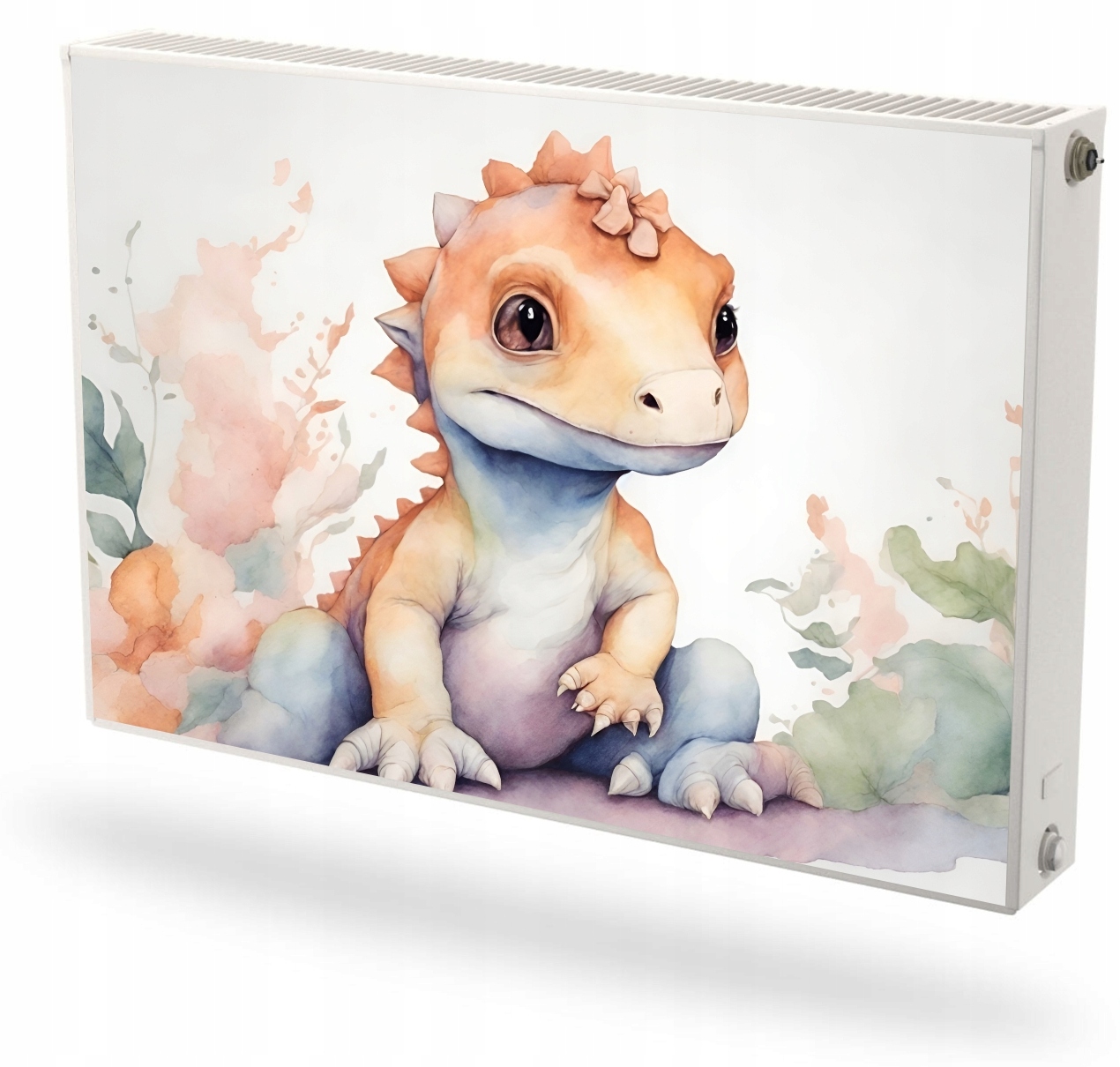 Mata magnetyczna magnes na grzejnik kaloryfer na wymiar MAŁY DINOZAUR
