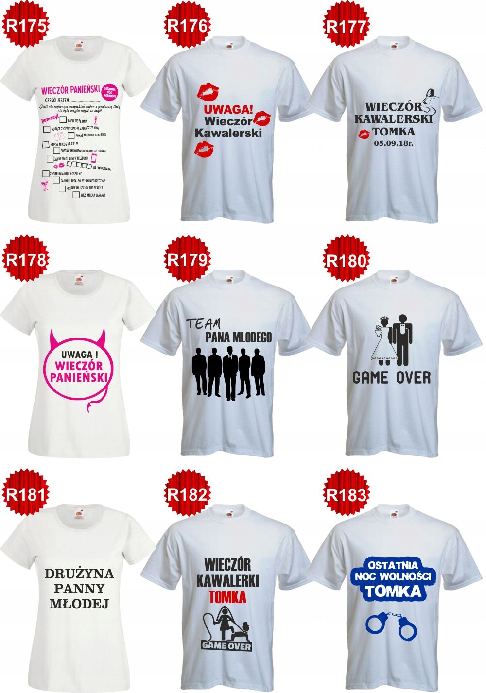 KOSZULKA T-SHIRT rybaka na ryby z imieniem wędkarz