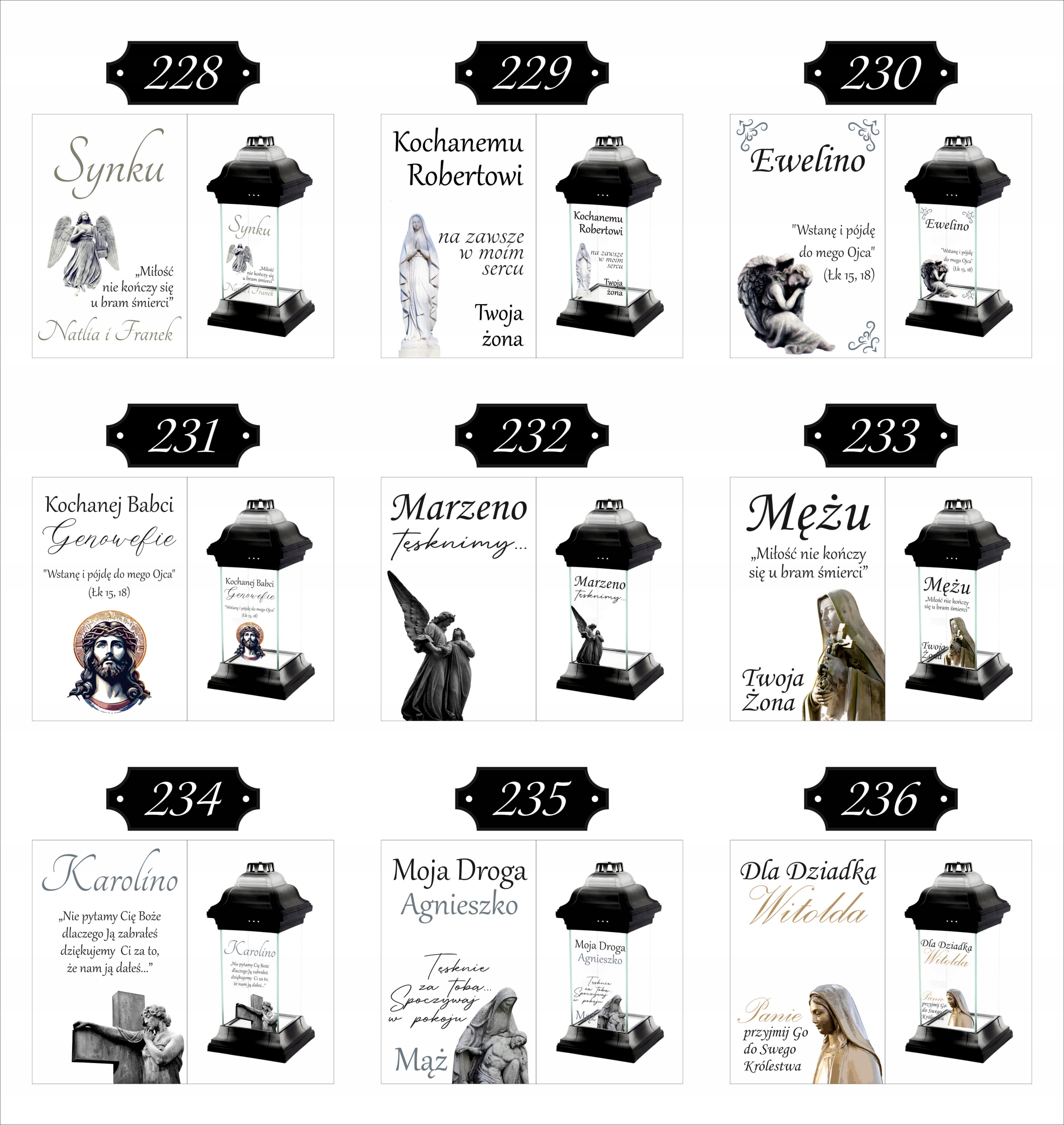 Personalizowany ZNICZ SREBRNY wszystkich świętych DLA TATY OJCA twój napis