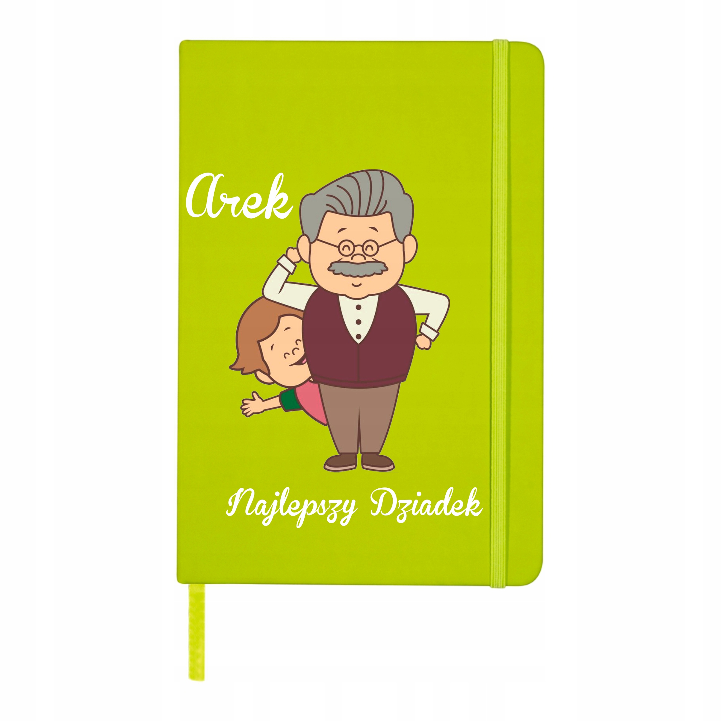 Notatnik A5 prezent dla dziadka z nadrukiem TANIO